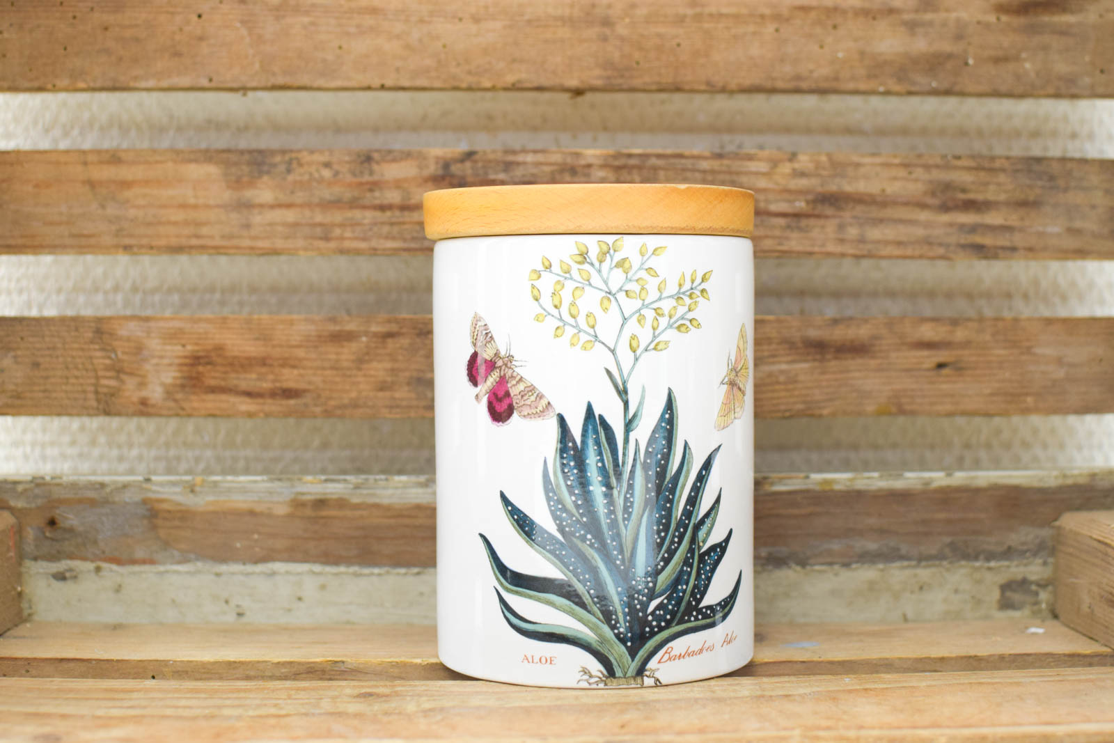 The Botanic Garden porseleinen pot met deksel  49507