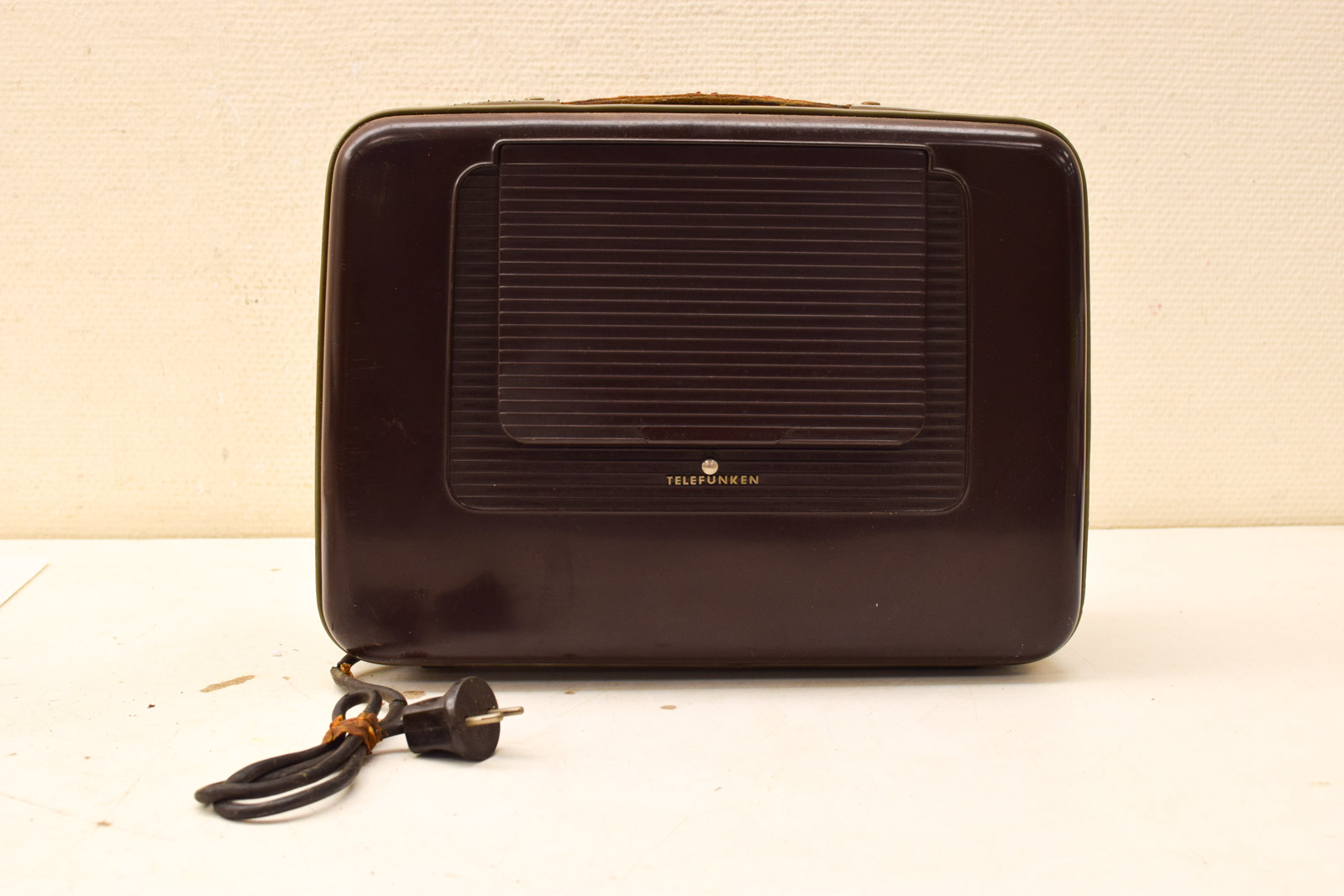 Telefunken radio in koffer  49542
