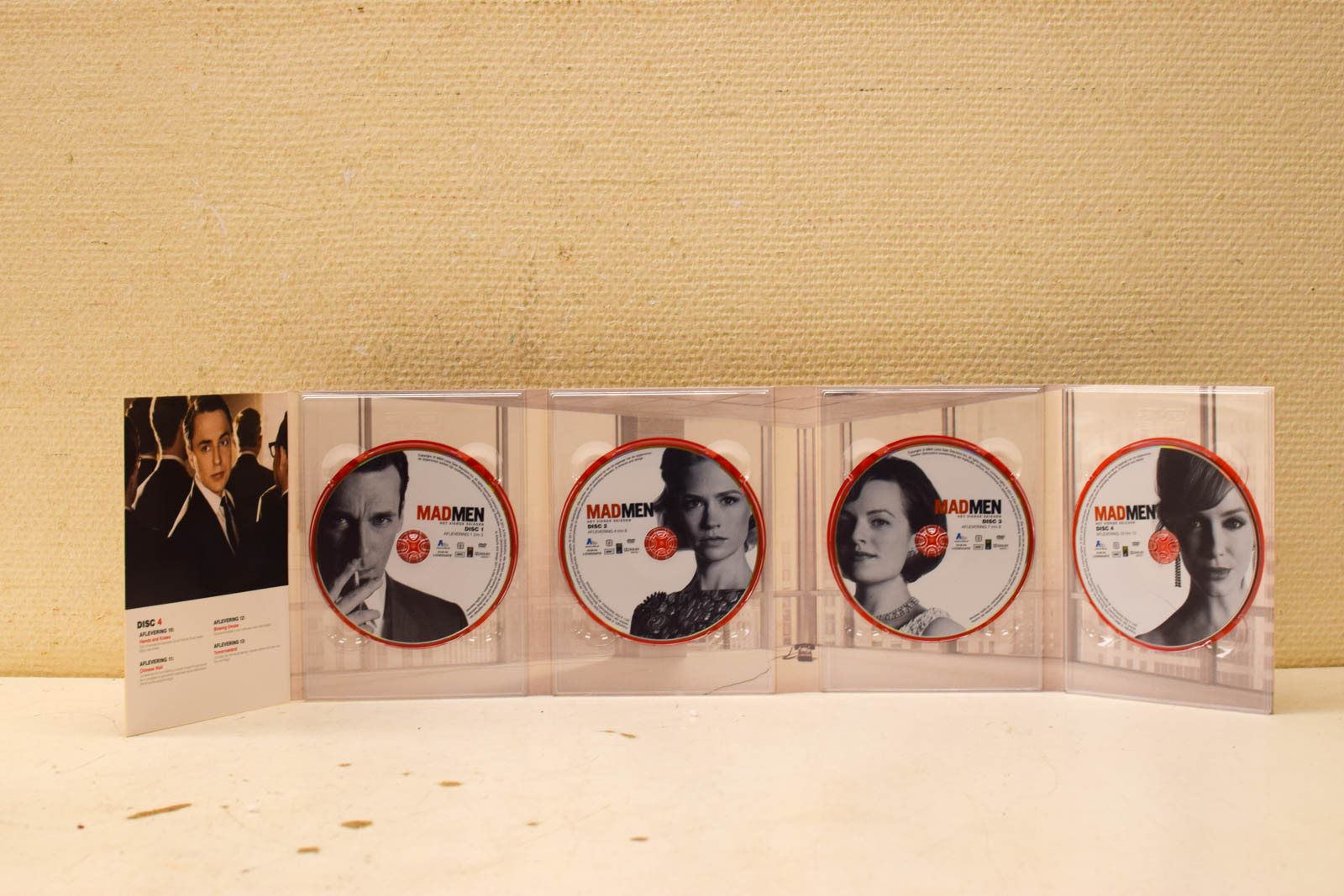Alternative view of 4 dvd box Mad Men het vierde seizoen  49543