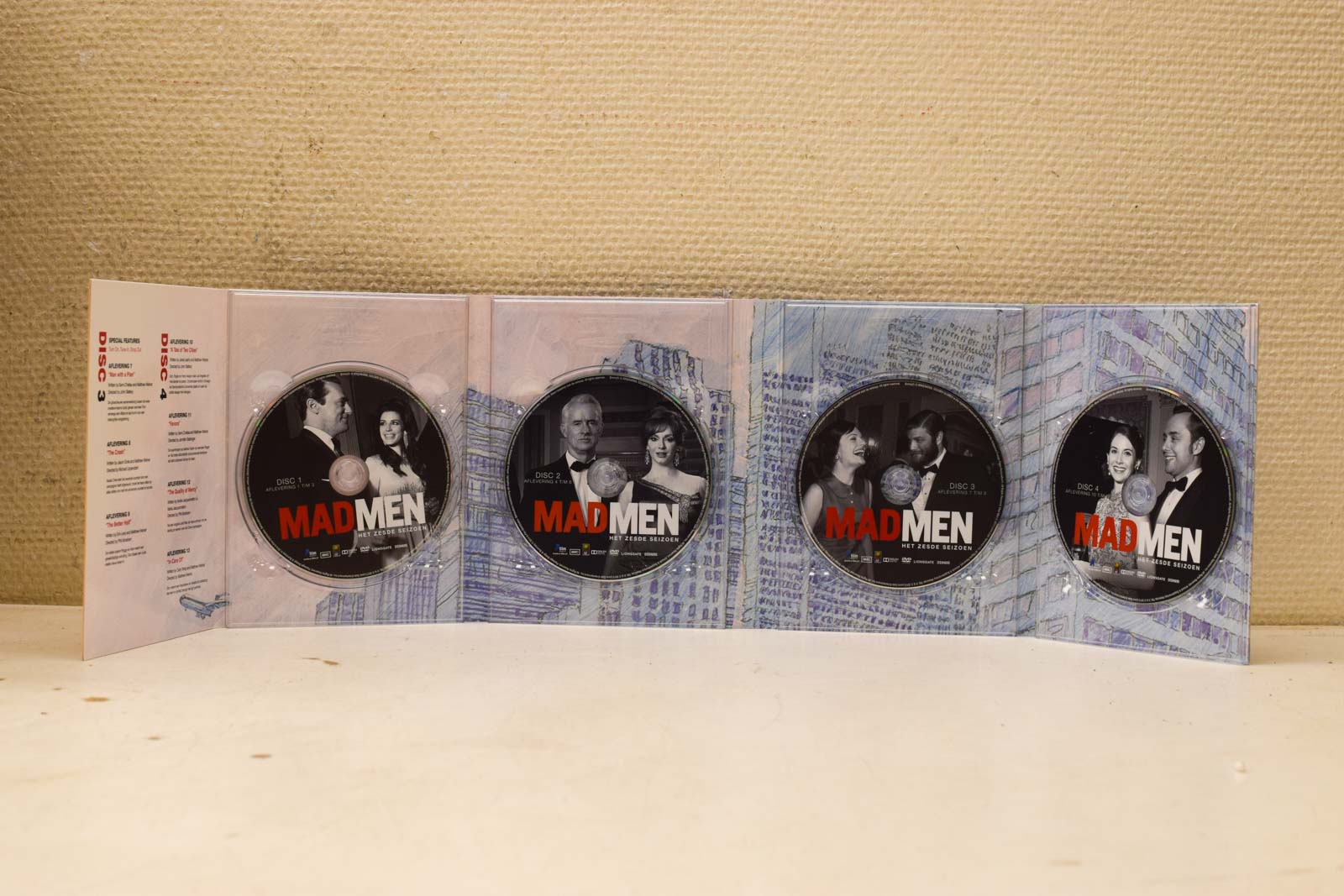 Alternative view of 4 dvd box Mad Men het zesde seizoen  49552