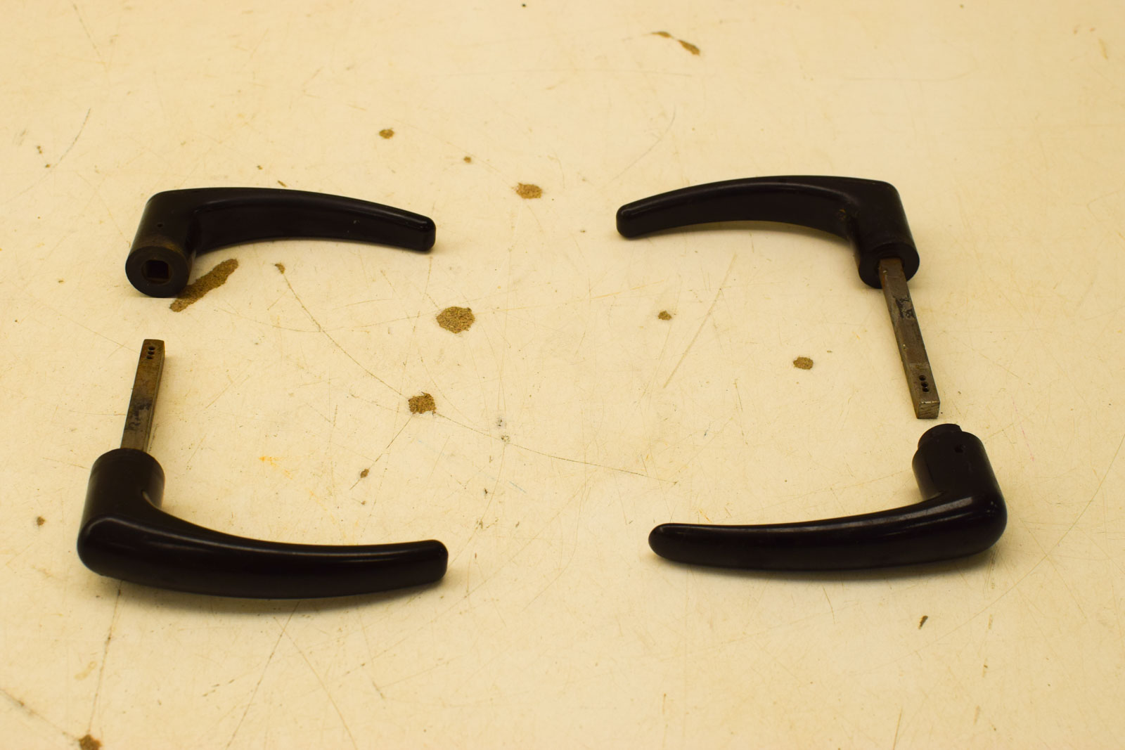 Alternative view of 2 stuks deurklinkers  49564