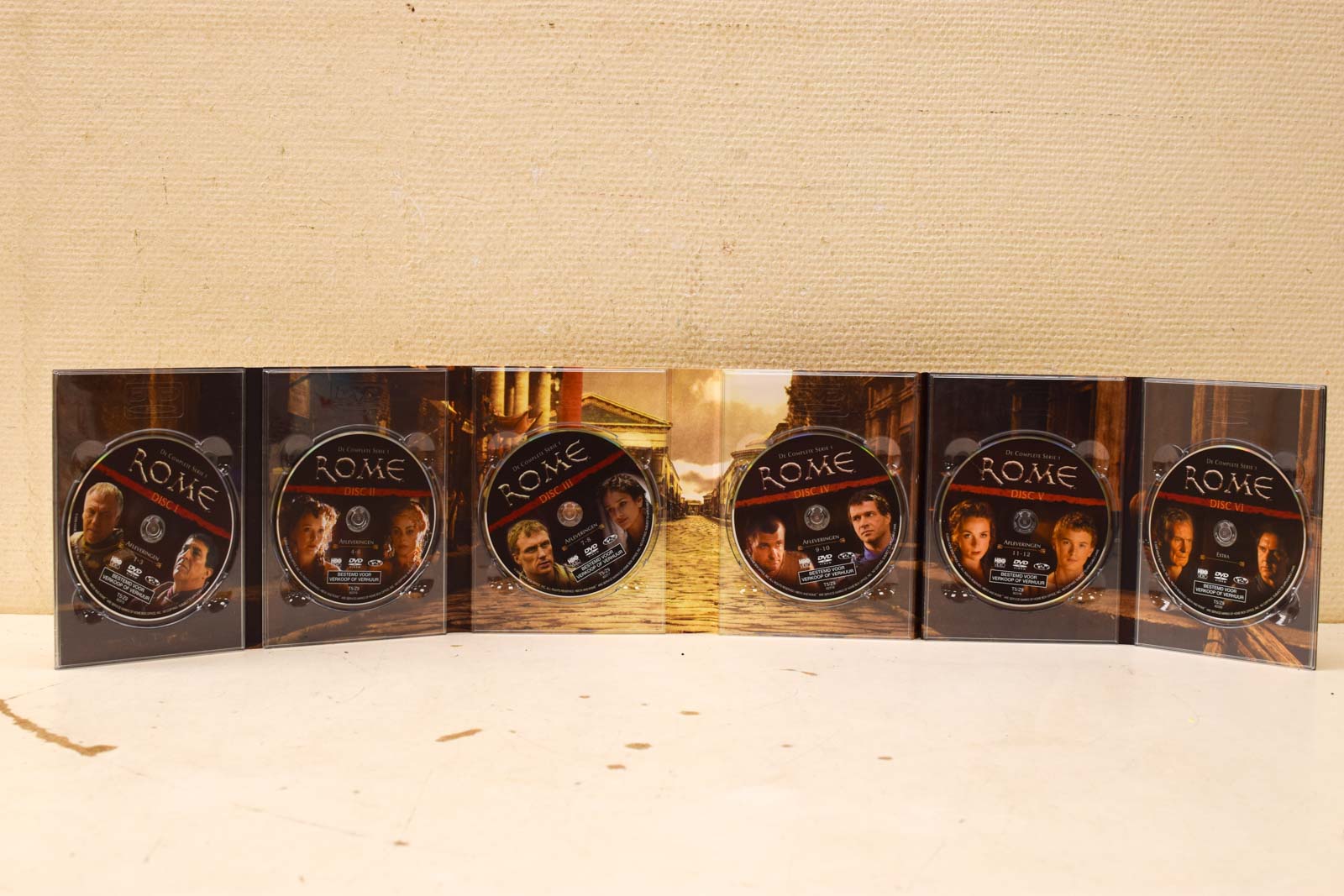 Alternative view of 6 dvd box Rome  de complete serie 1  49567