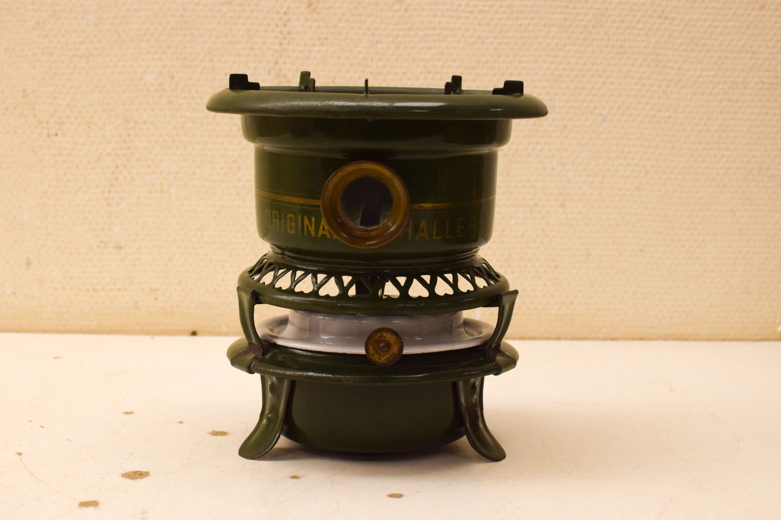 Emaille original Haller petroleumstel 49586