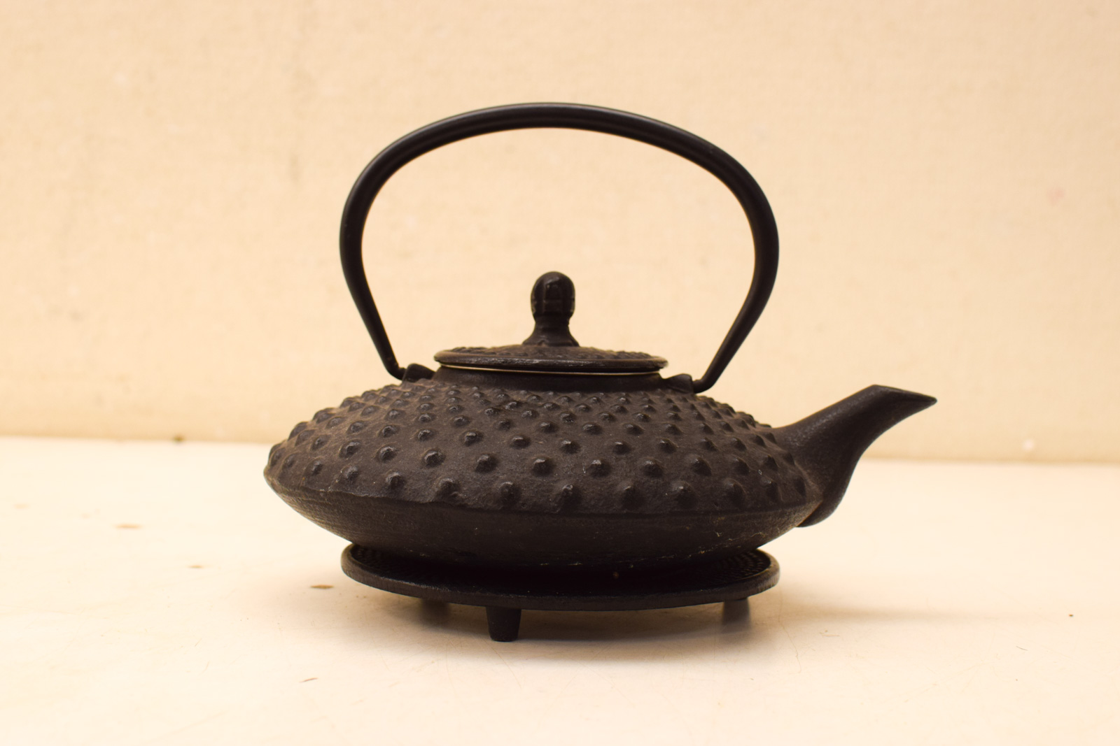 Japanse metalen/ gietijzeren theepot 49593