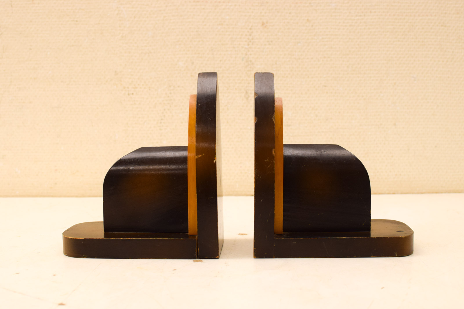 2 stuks Houten Boekensteunen 49598