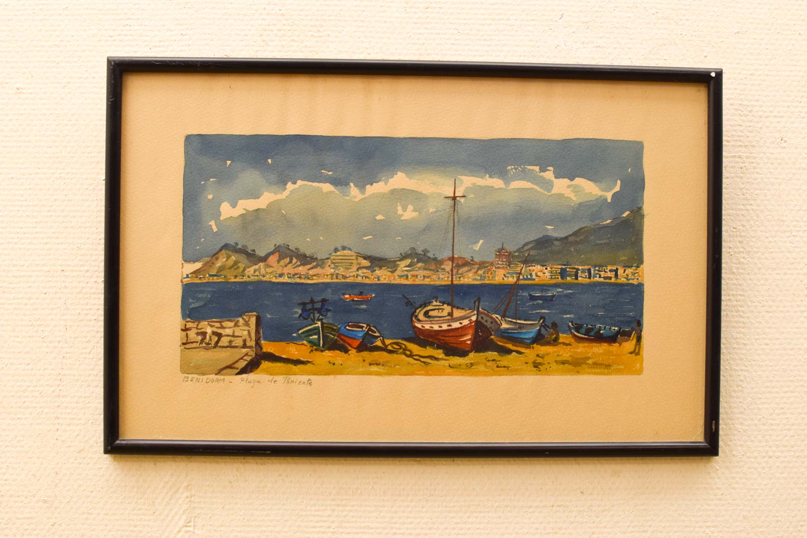 Schilderij/Prent van Benidorm - Playa de poniente 49602