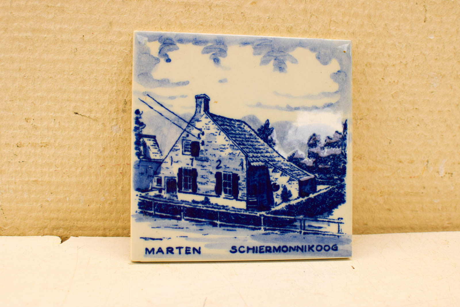 Wandtegel Marten schiermonnikoog 49606