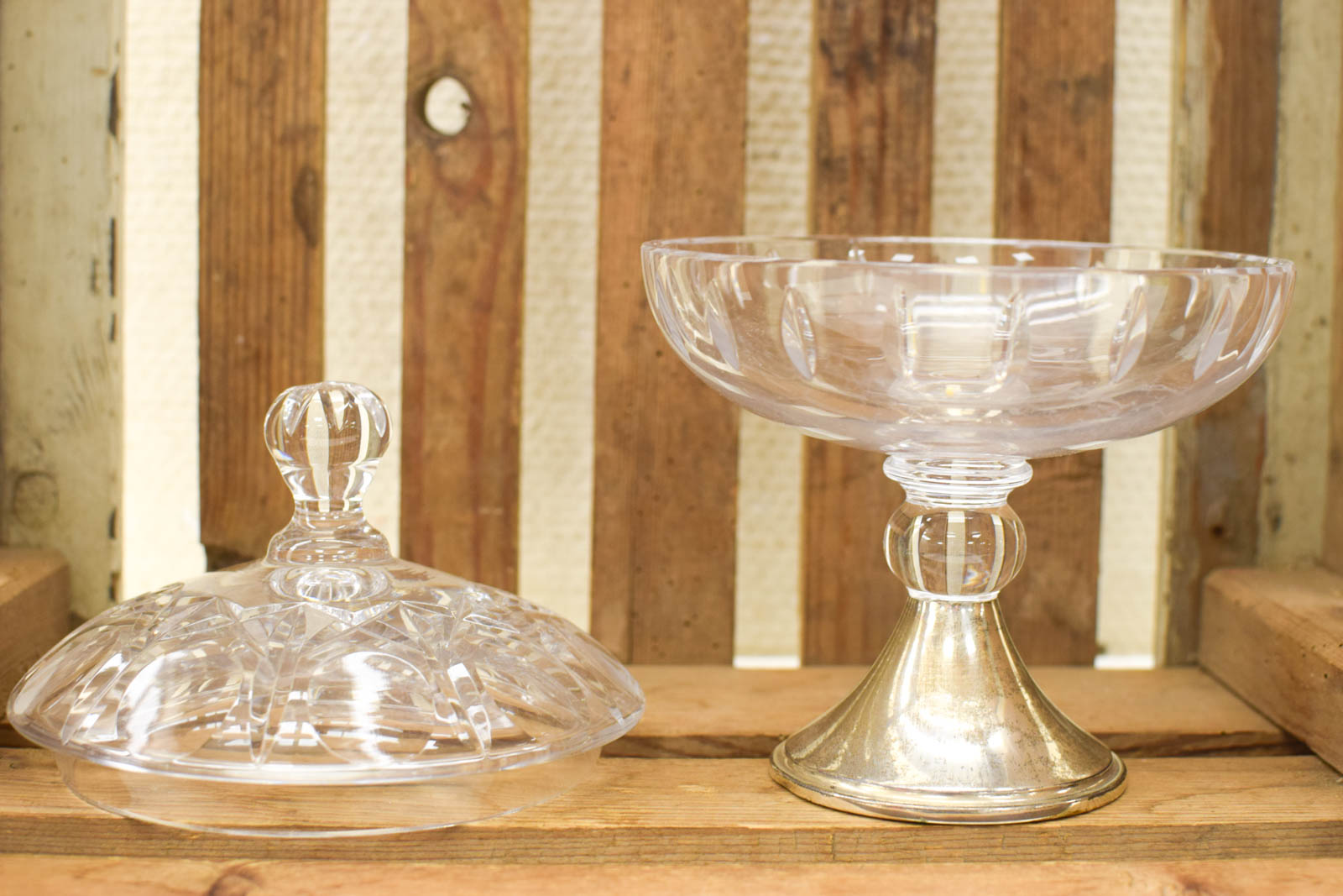 Alternative view of Glazen Bonbon schaaltje  49617