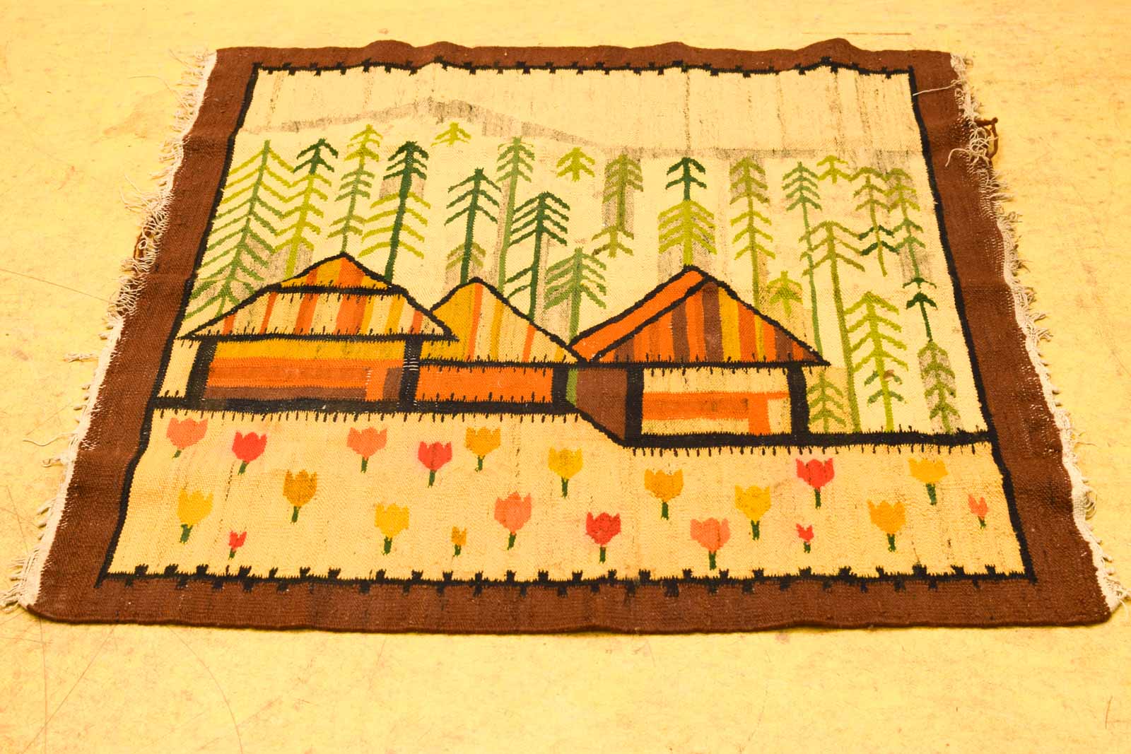 Vintage Wandkleed 49619