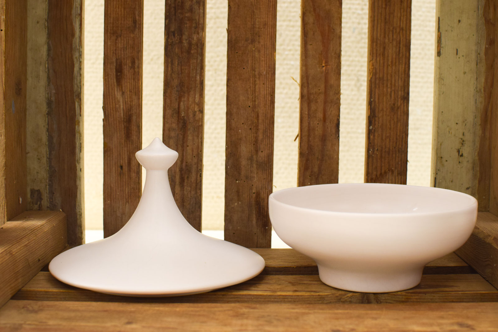 Alternative view of Flora keramiek schaaltje met deksel  49626