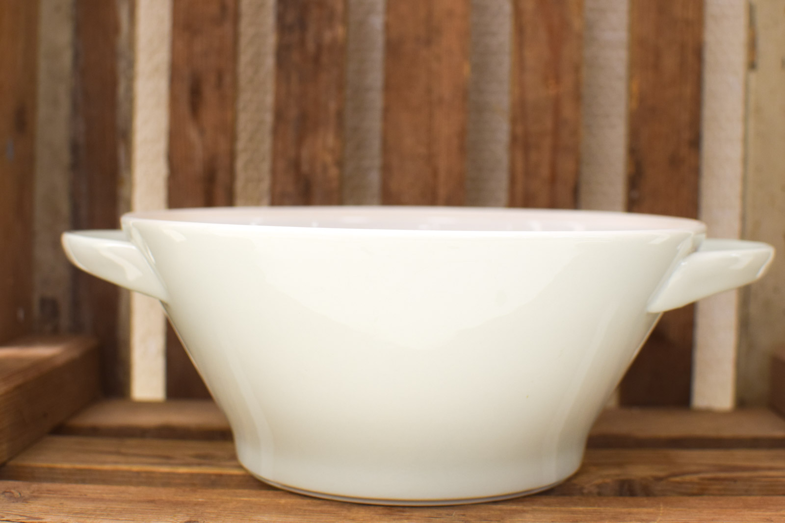 Alternative view of Lilien Porseleinen afdekschaal  49634