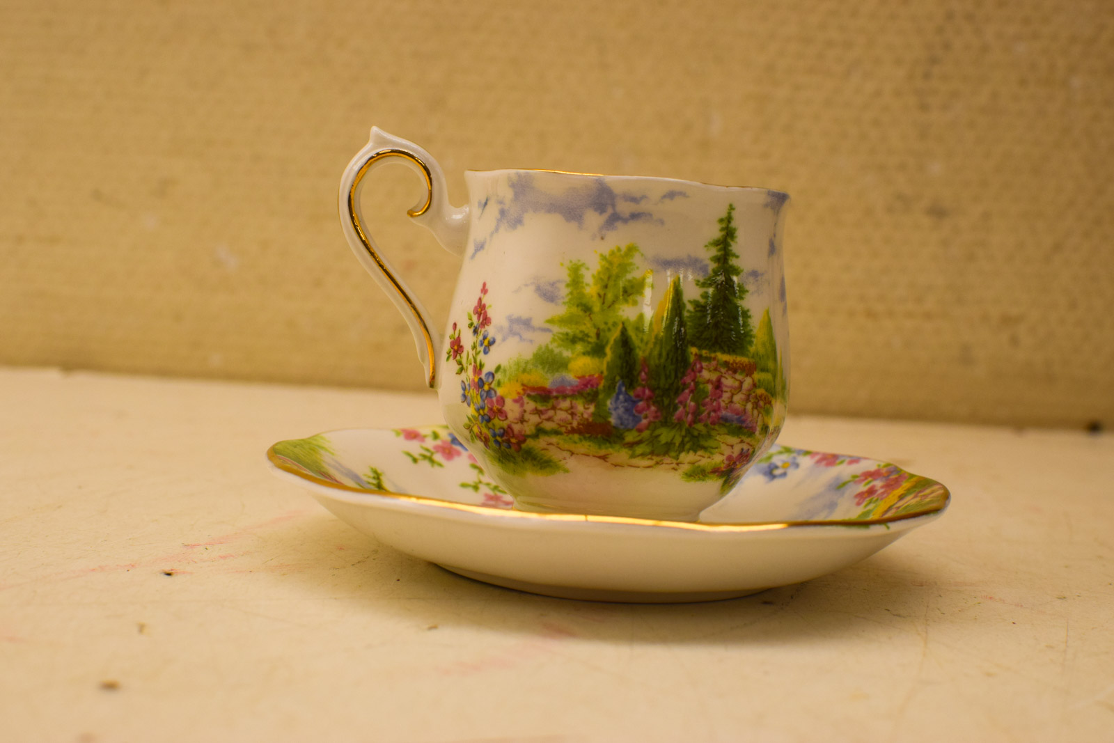 Royal albert porseleinen kop en schotel 49642