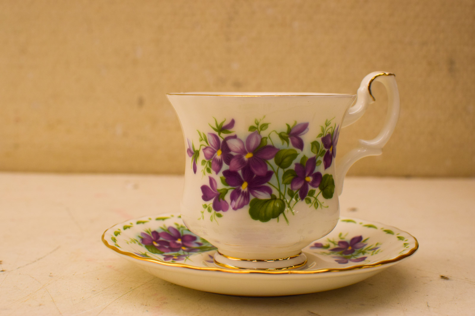 Royal albert porseleinen kop en schotel 49645