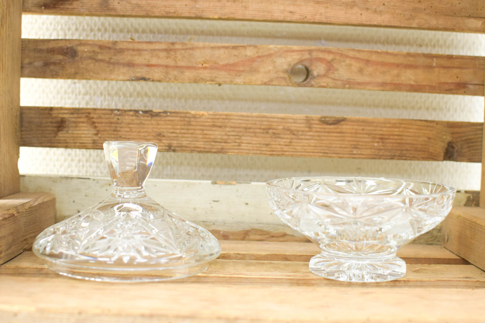 Alternative view of Glazen Bonbon schaaltje  49654