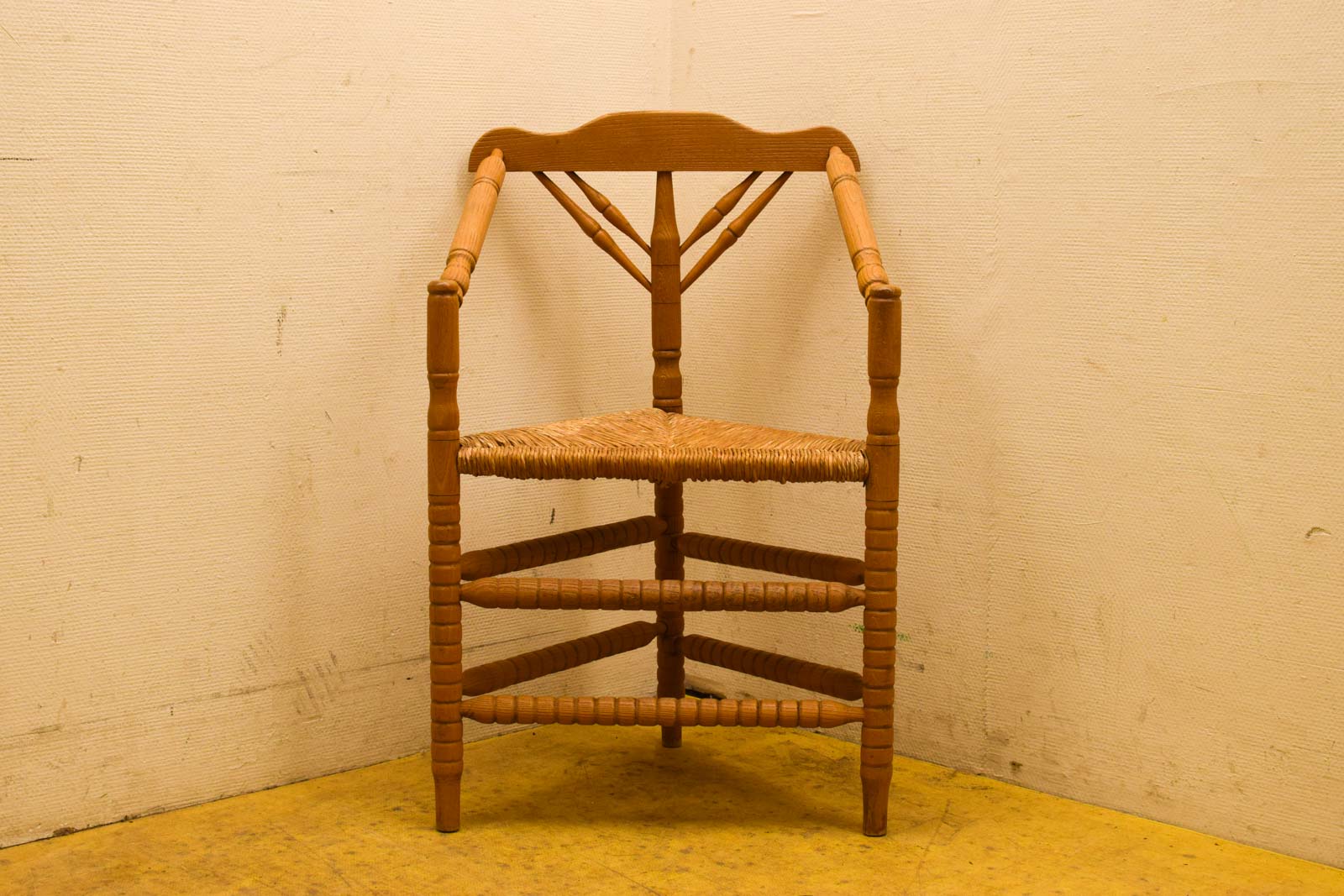 Houten Hoge Stoel/Bureaustoel 49695