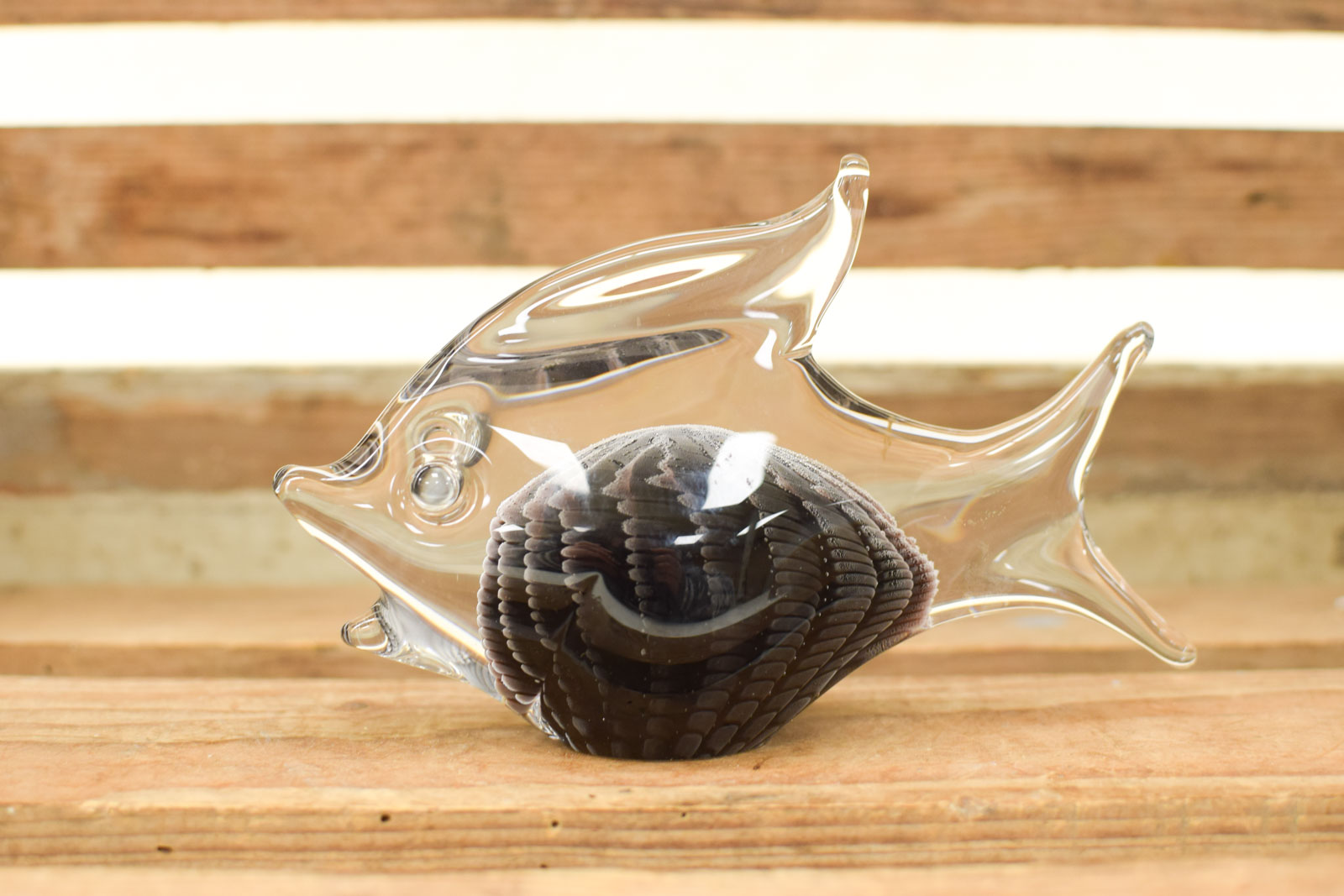 Alternative view of Murano Glazen beeld van een vis 49713