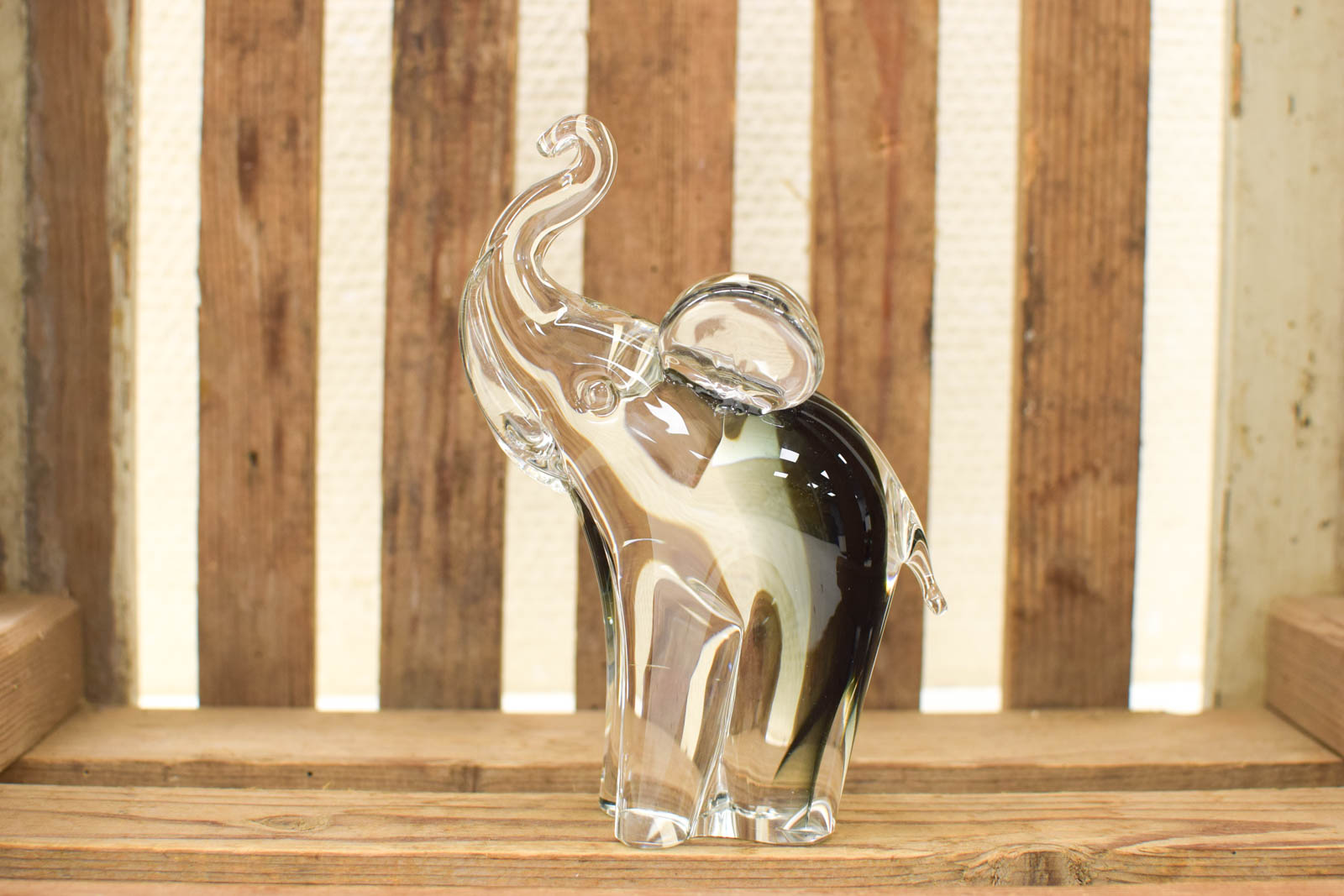 Glazen beeld van een Olifant  49717