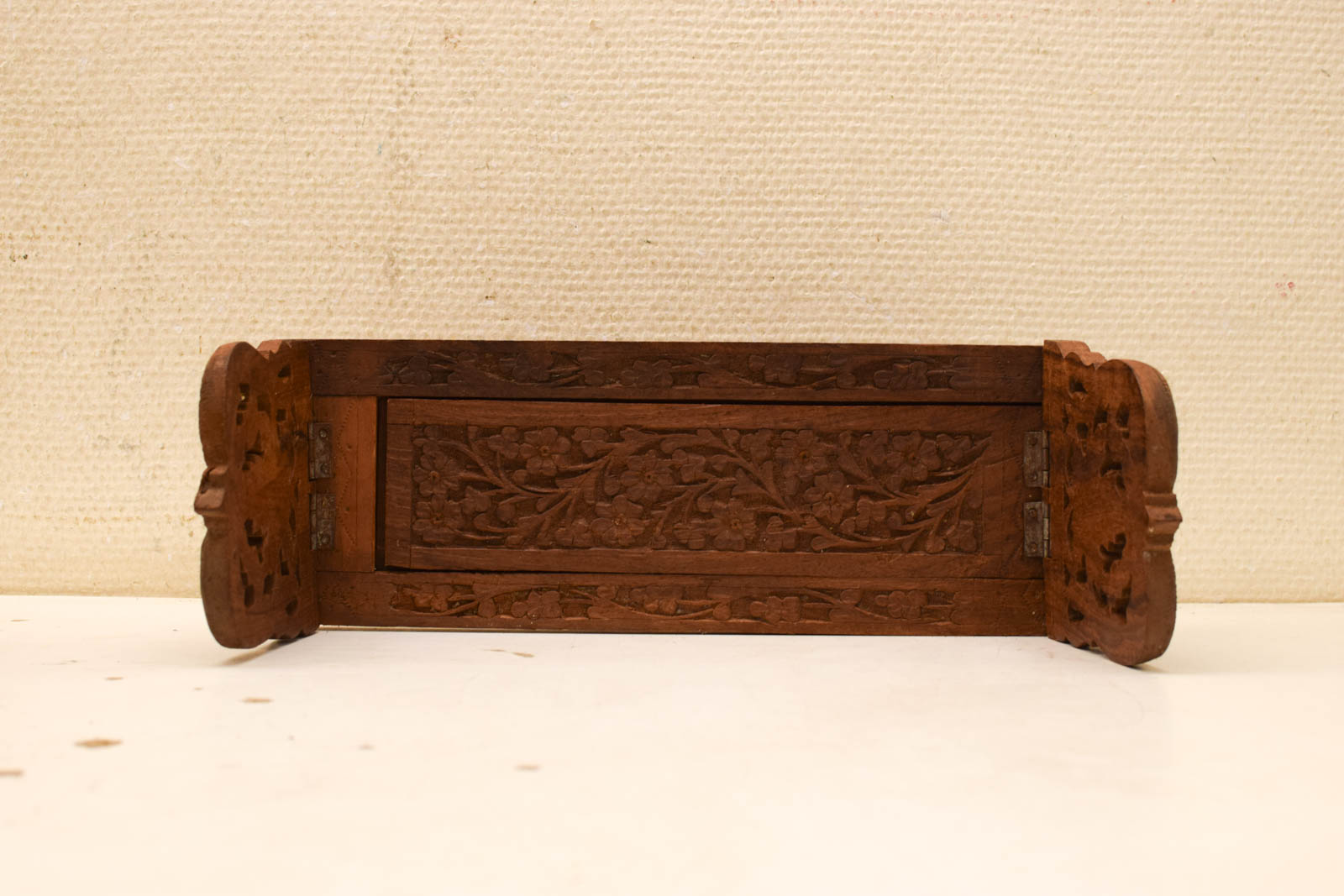 Vintage Houten Boekhouder/ boekensteun  49719