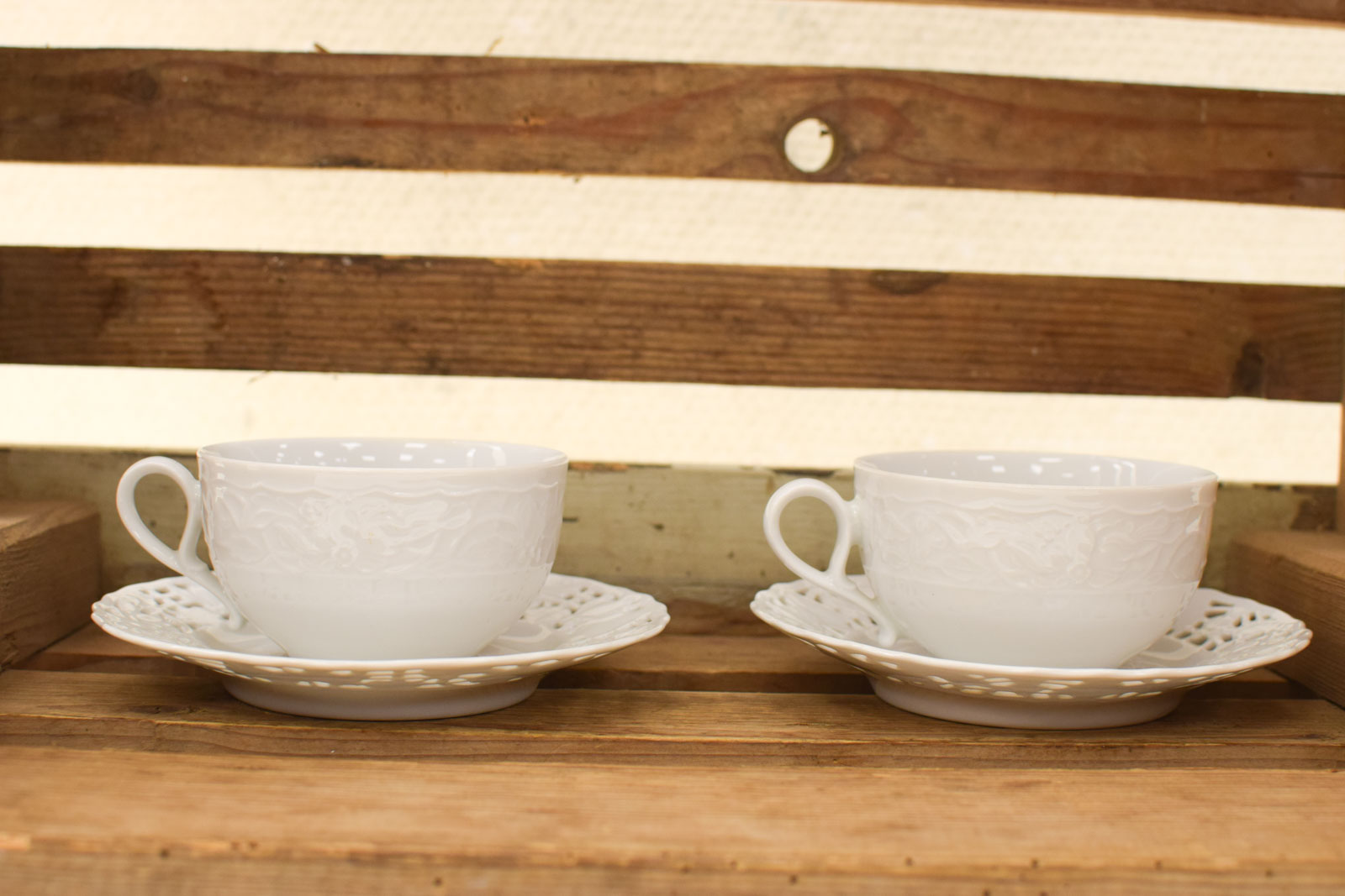 4 delig Mitterteich Bavaria porseleinen kop en schotel  49766