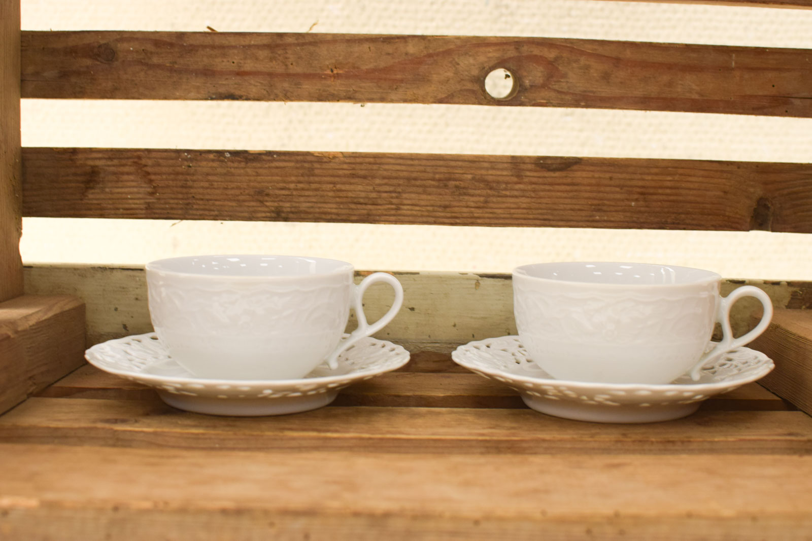 Alternative view of 4 delig Mitterteich Bavaria porseleinen kop en schotel  49766