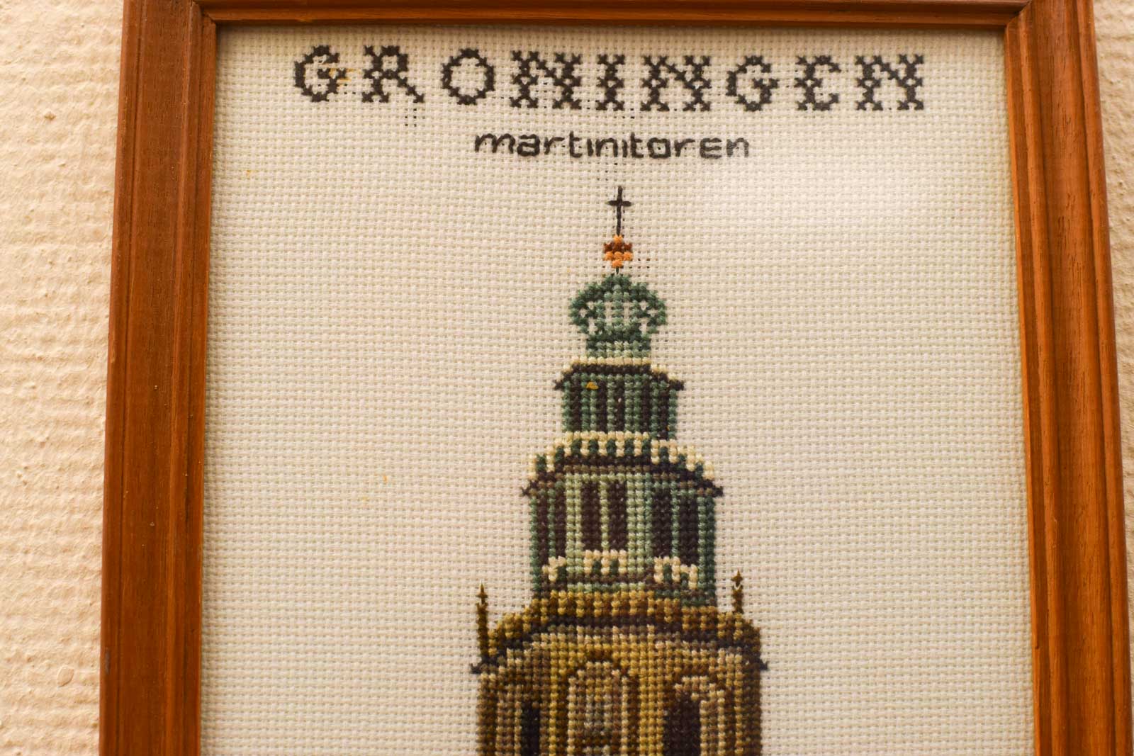 Geborduurde Martinitoren 49796