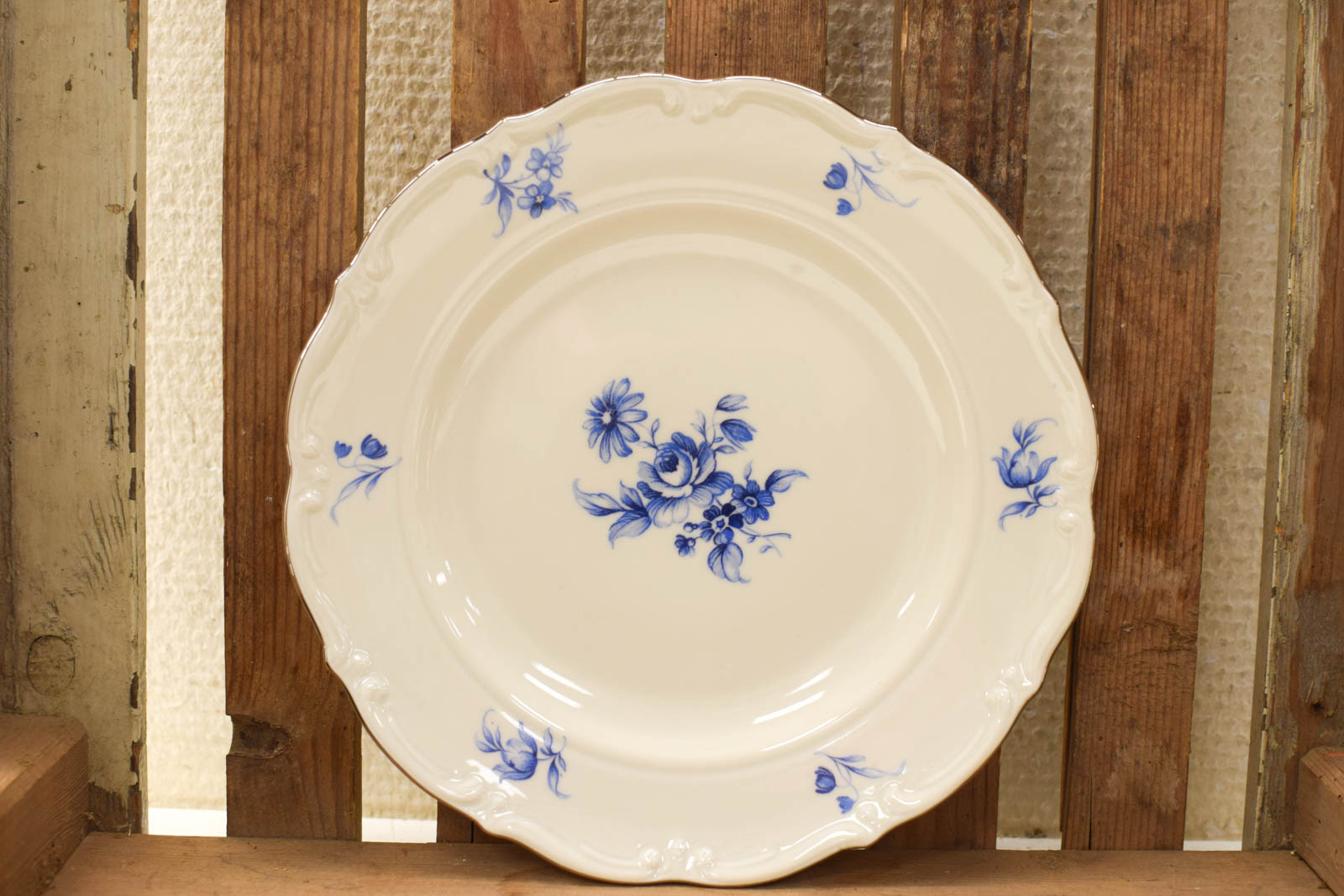 Alternative view of 6 Stuks  JGZ H Handelsmerk porseleinen borden  49805