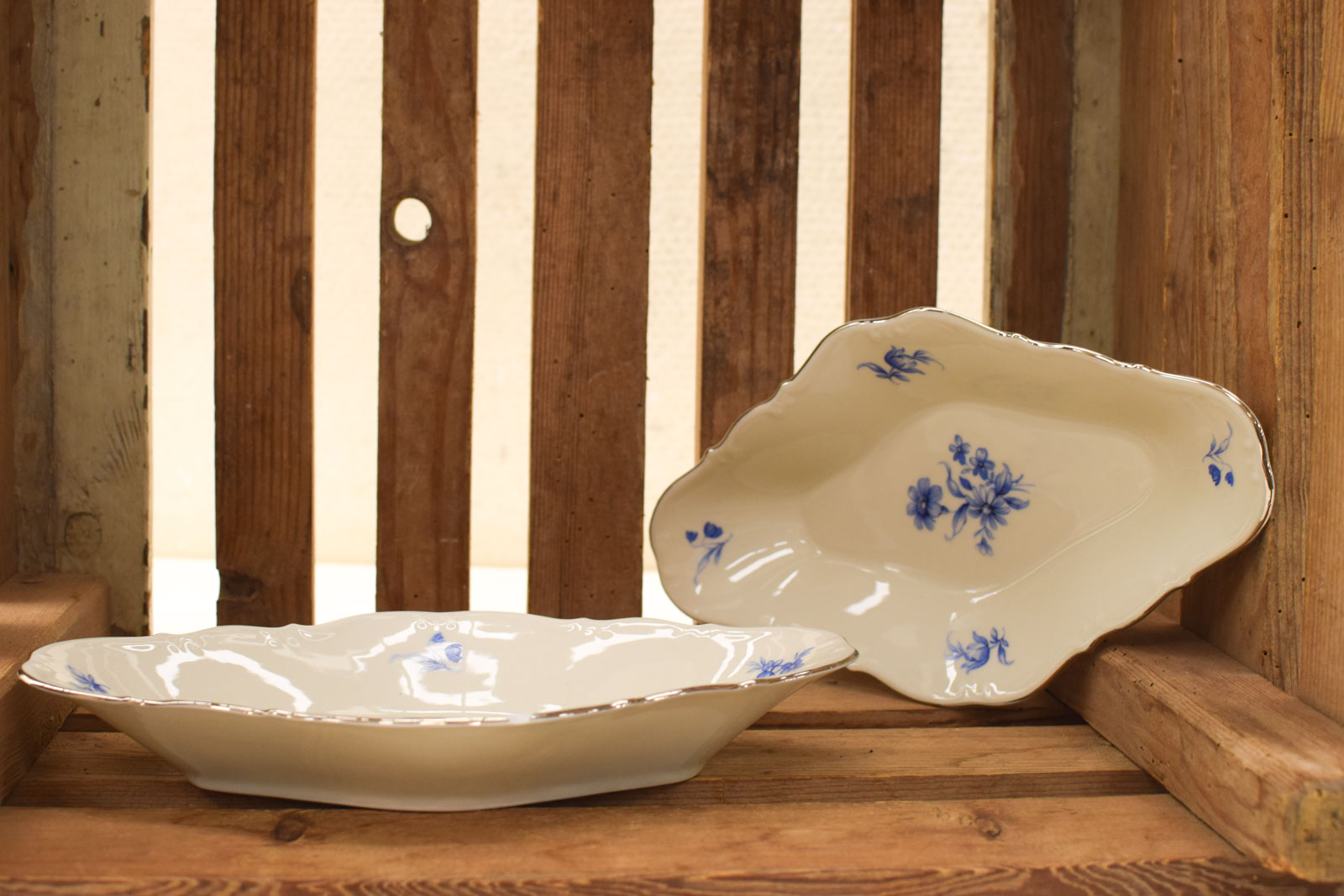 2 stuks JGZ H Handelsmerk porseleinen schaaltjes 49810