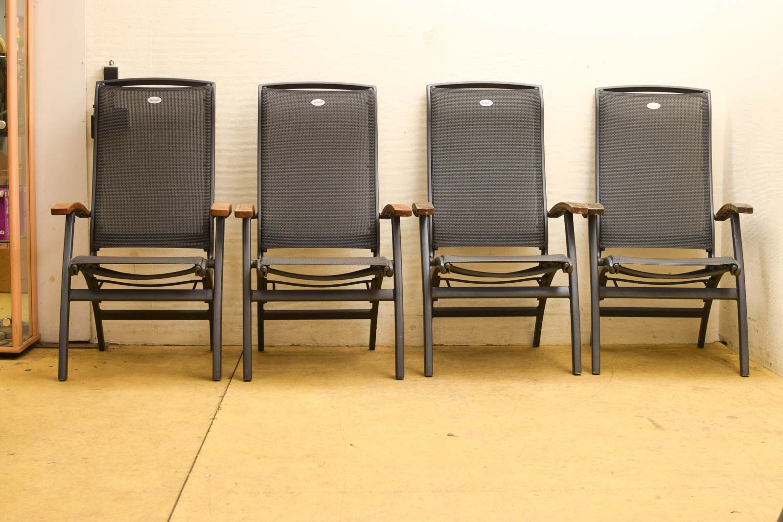 4 stuks Hartman  inklapbare tuinstoelen  49822