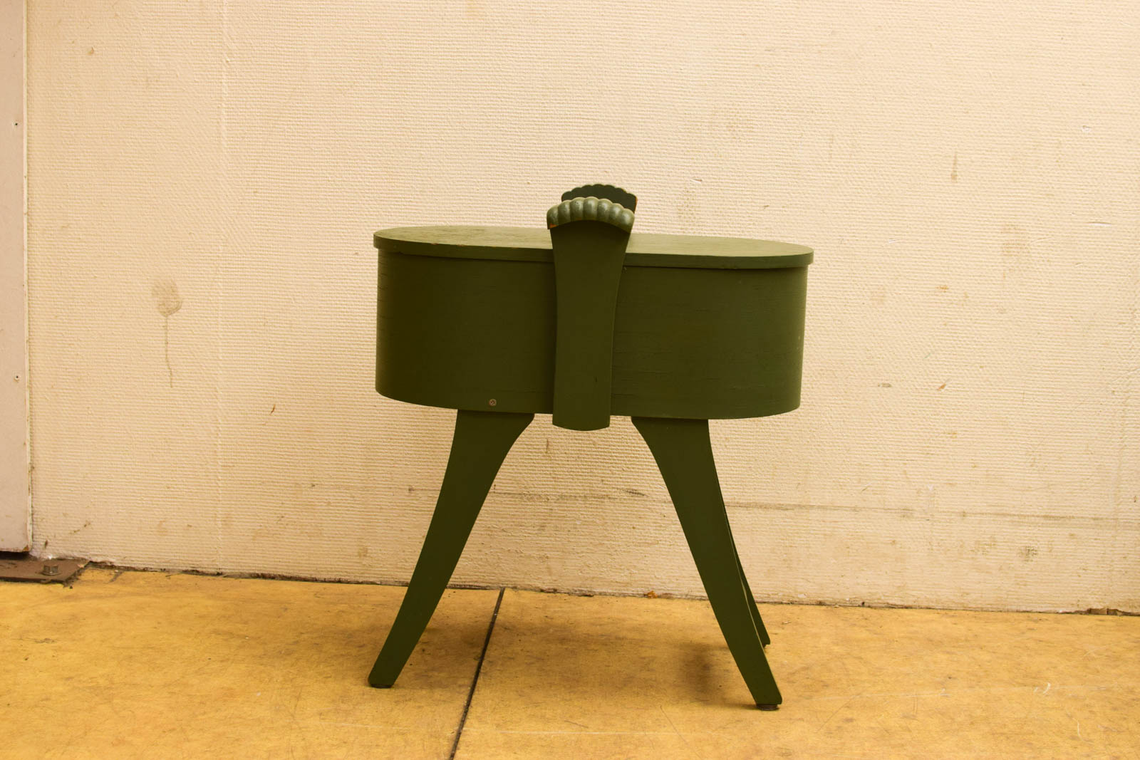 Houten Bijzettafel/Naaidoos 49829