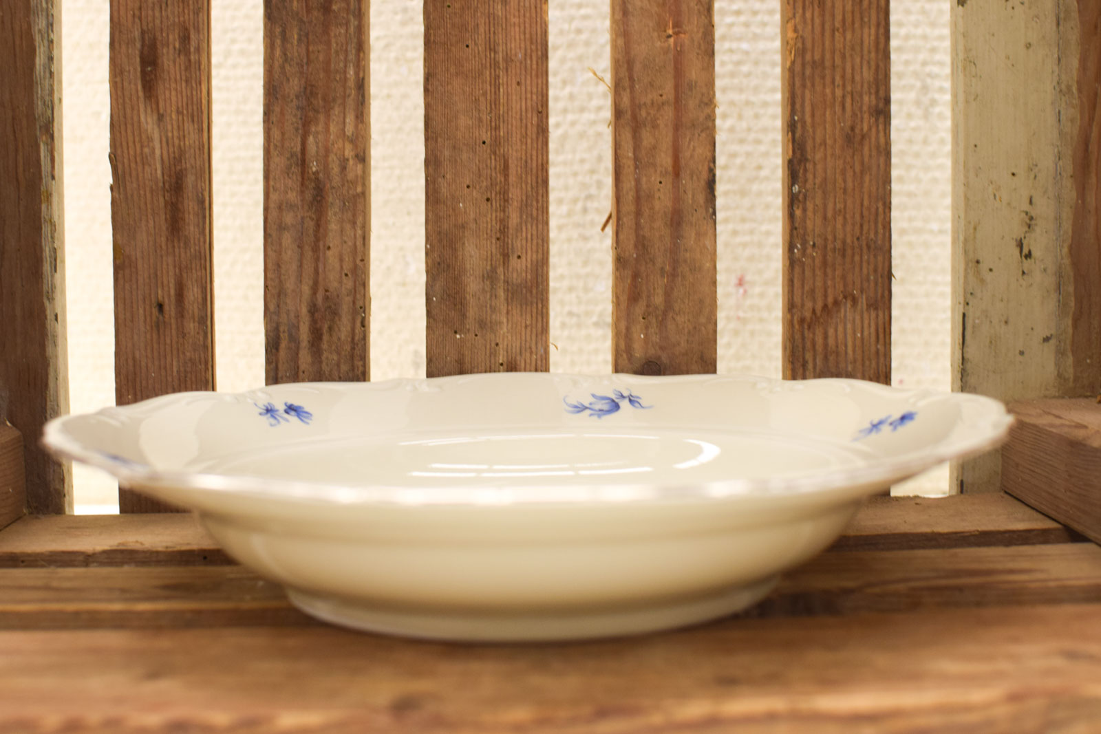 Alternative view of 6 stuks JGZ H Handelsmerk porseleinen diepe borden  49839