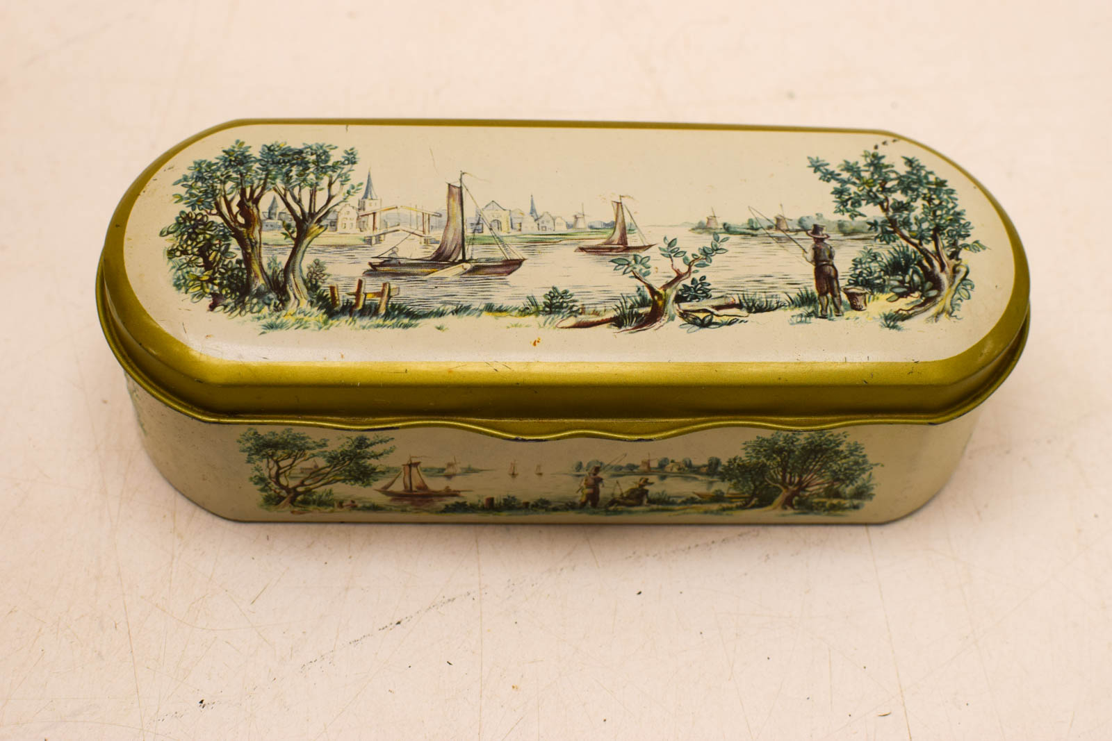 Alternative view of Vintage theelepel blikje  49867