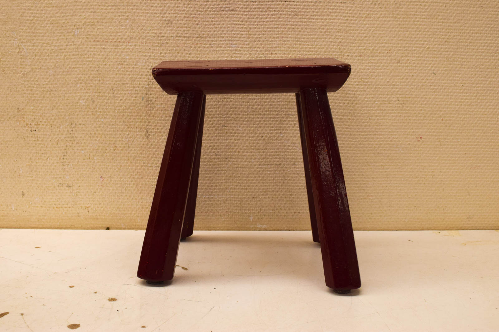 Houten Krukje/Planten tafeltje  49889