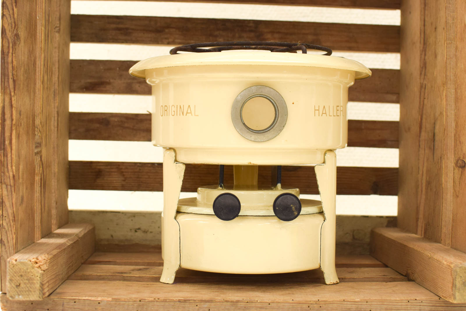 Emaille Original Haller Petroleumstel  49917