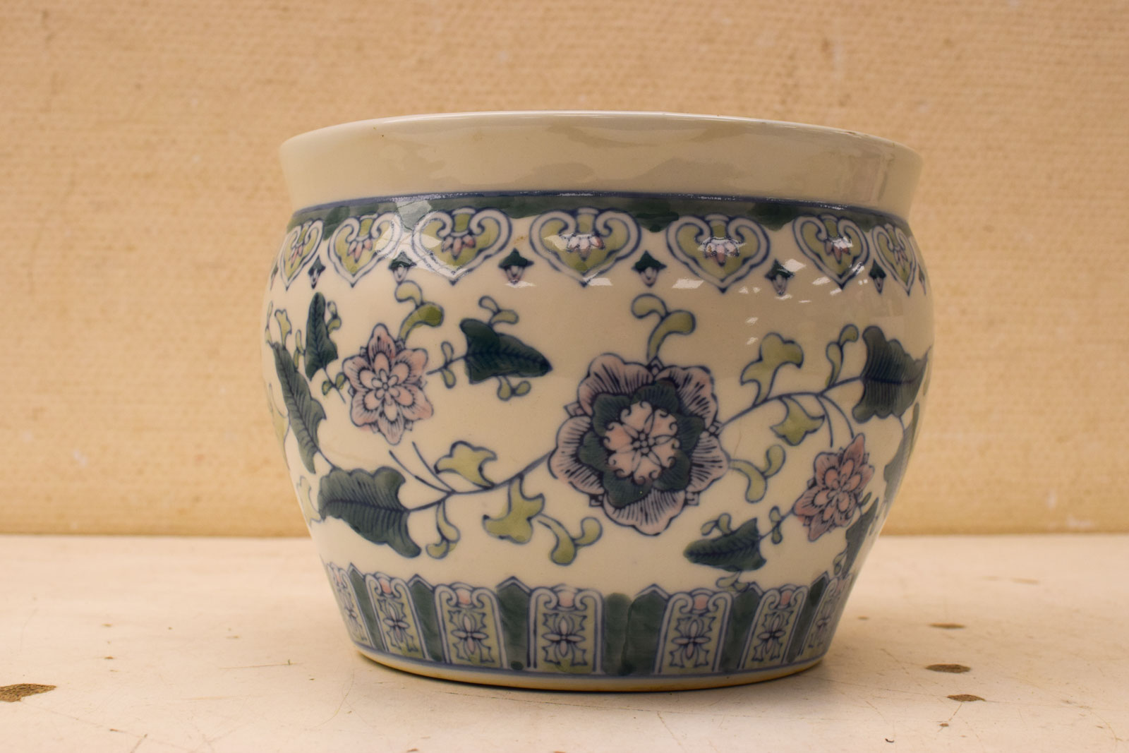 Porseleinen bloempot  49932