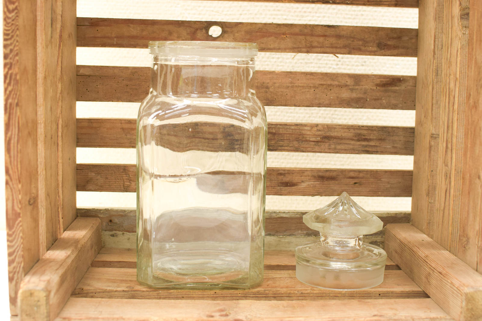 Alternative view of Glazen Voorraadpot 49949