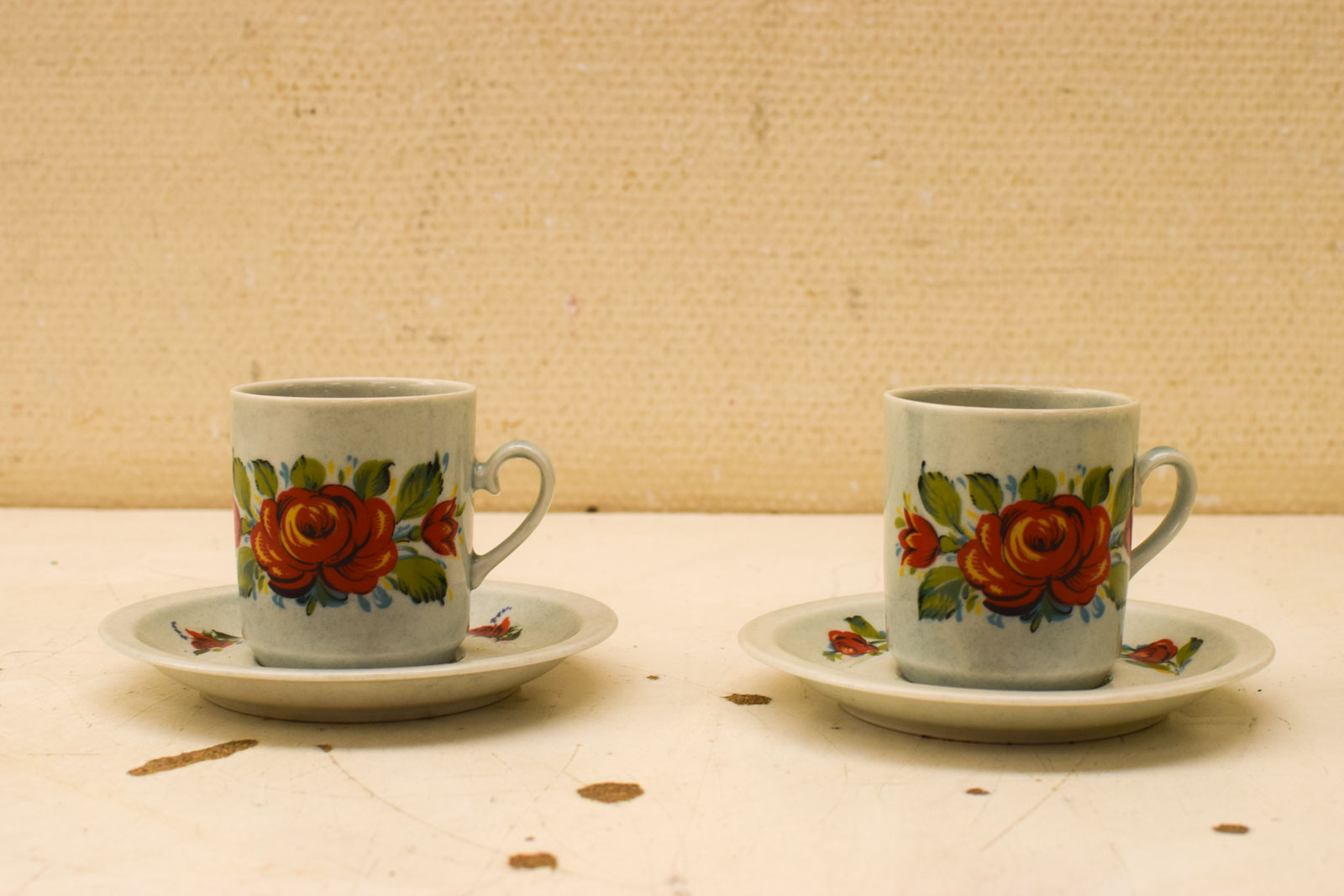 4 delig Kronester Bavaria porseleinen kop en schotel  49969