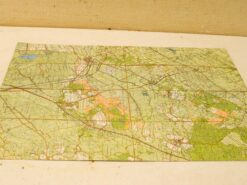 Alternative view of 5 stuks vintage Stafkaart op linnen 49974