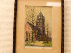 Alternative view of Ingelijste prent van Tiel Grote Kerk 49995