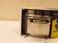 Alternative view of Master Chef Pan Roestvrijstalen braadpan met Glazen deksel 50030