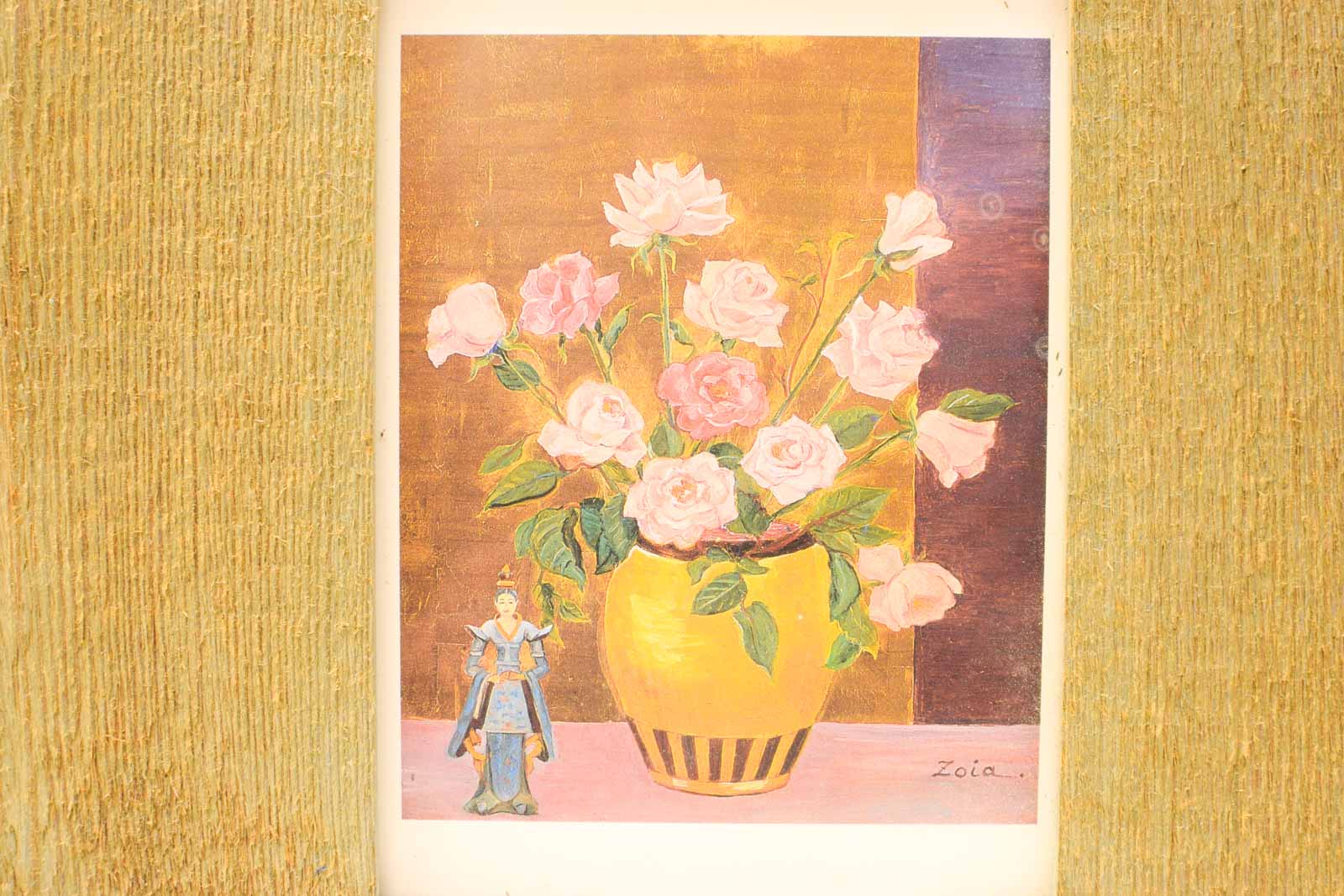 Alternative view of Prent/poster vaas met bloemen  50057