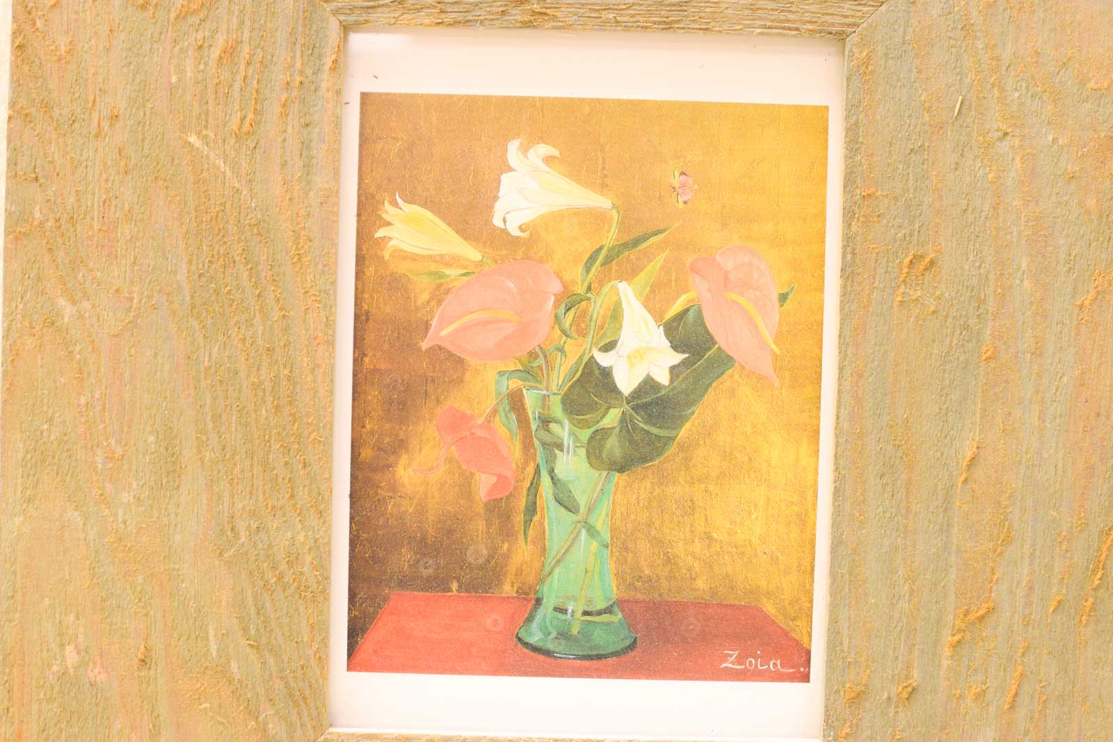 Alternative view of Prent/poster vaas met bloemen  50075