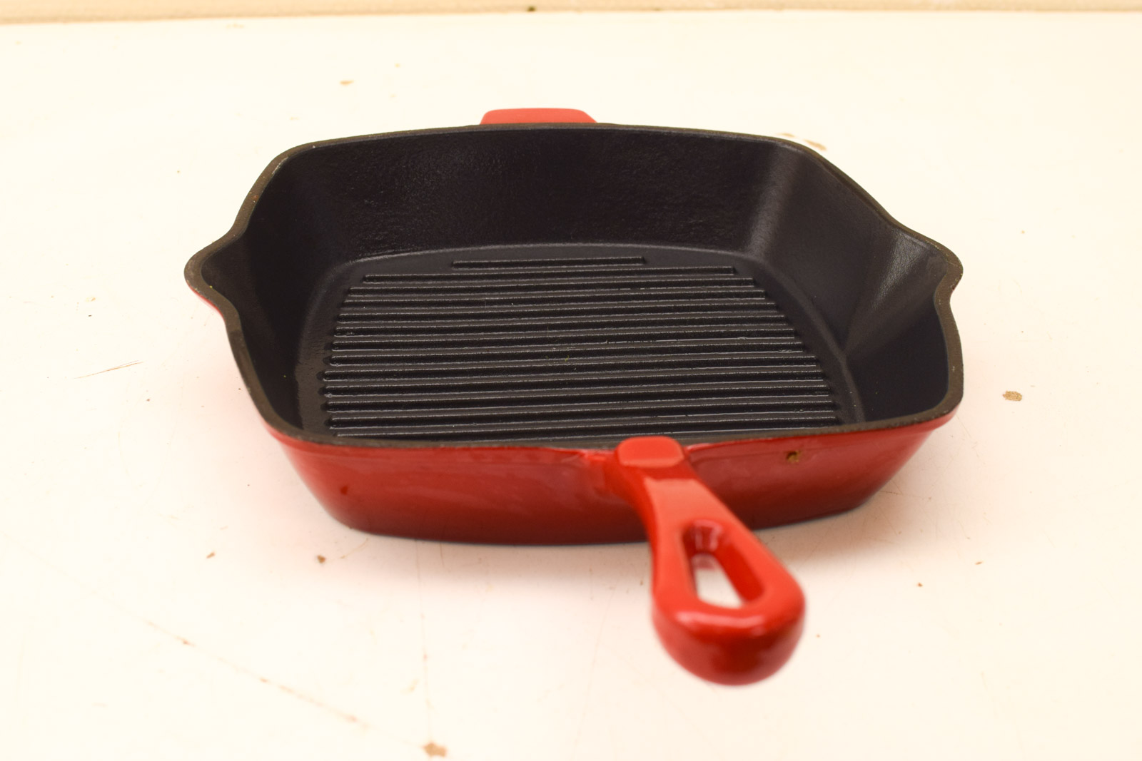 Alternative view of Gietijzeren Grillpan  50095