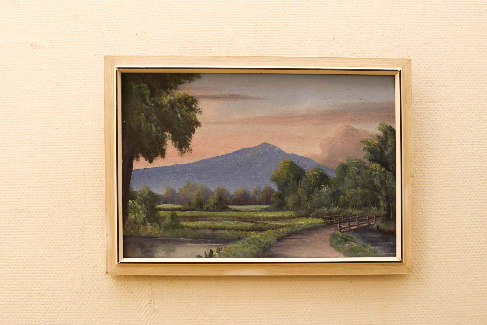 Schilderij van een landschap  50110