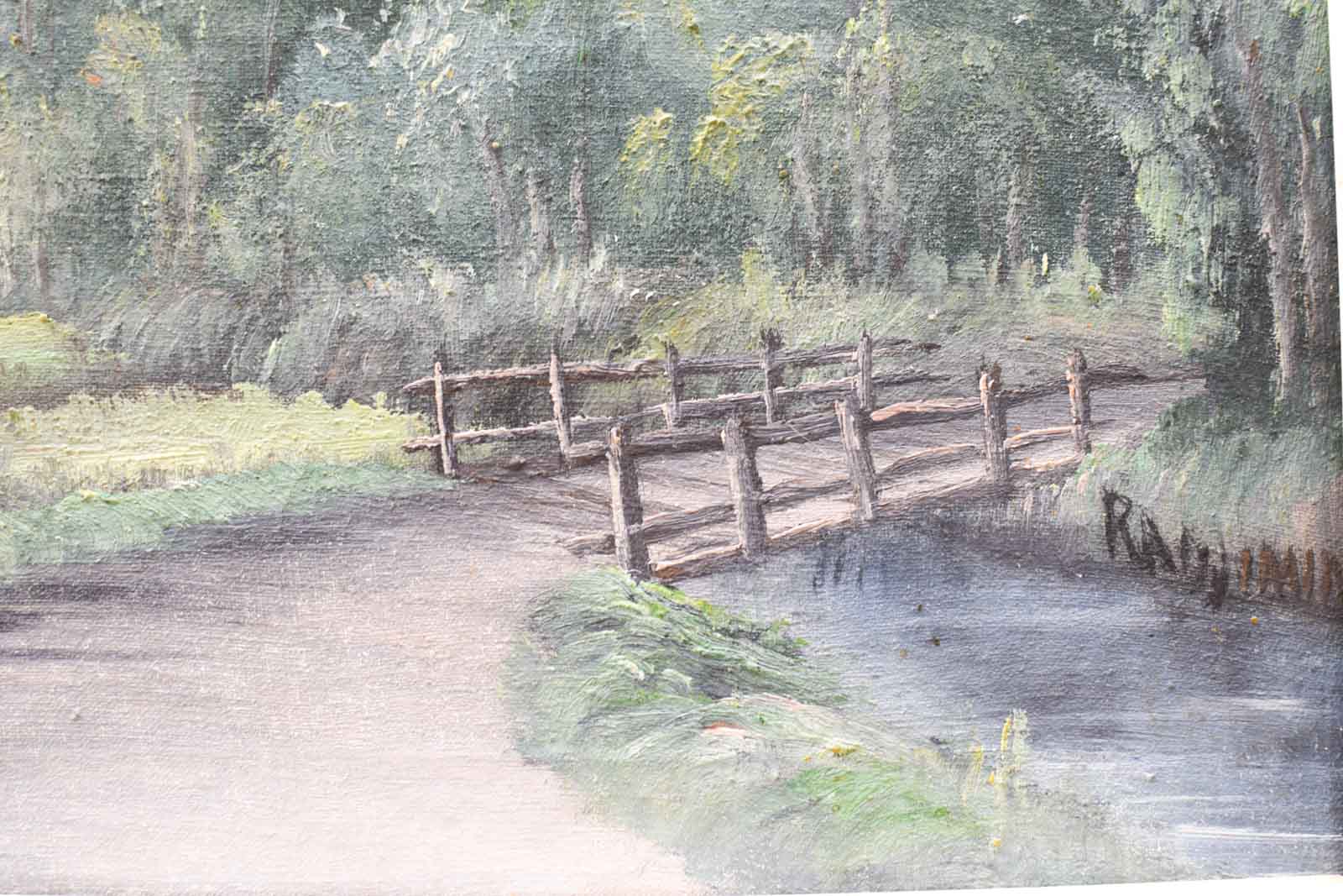 Alternative view of Schilderij van een landschap  50110