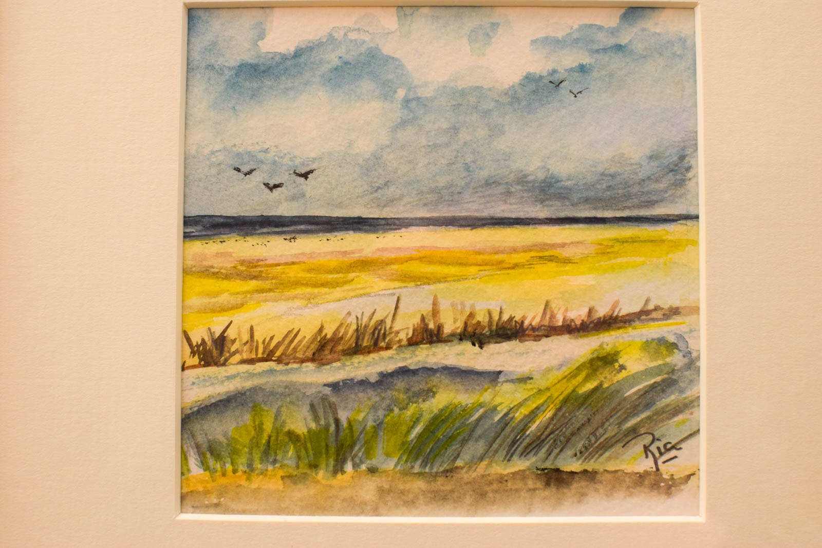 Alternative view of Prent van een duinlandschap  50121