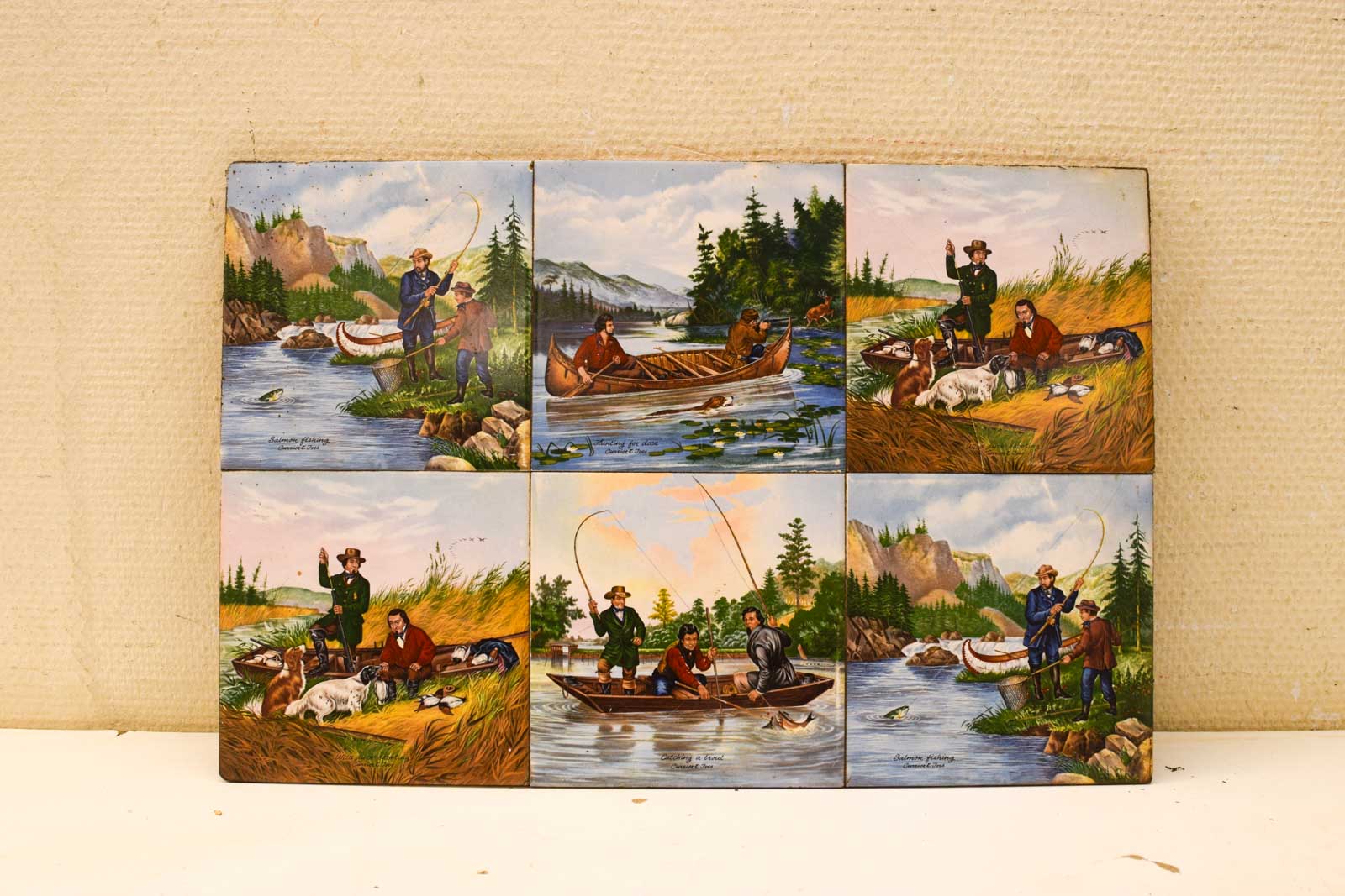 6 tegels op een plankje  50133