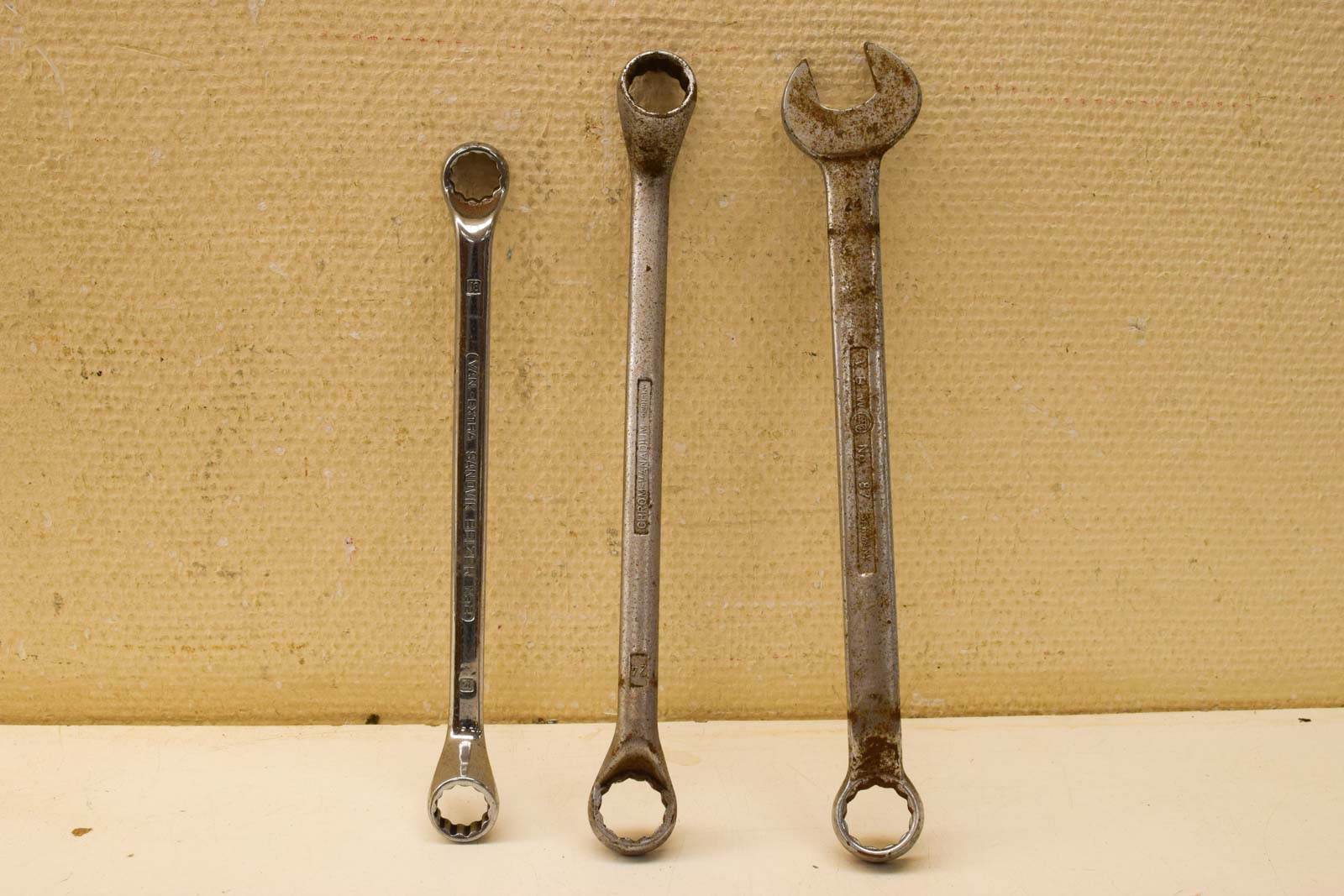 3 stuks Ringsleutels  50150