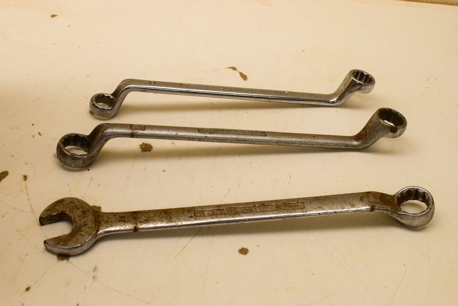 Alternative view of 3 stuks Ringsleutels  50150