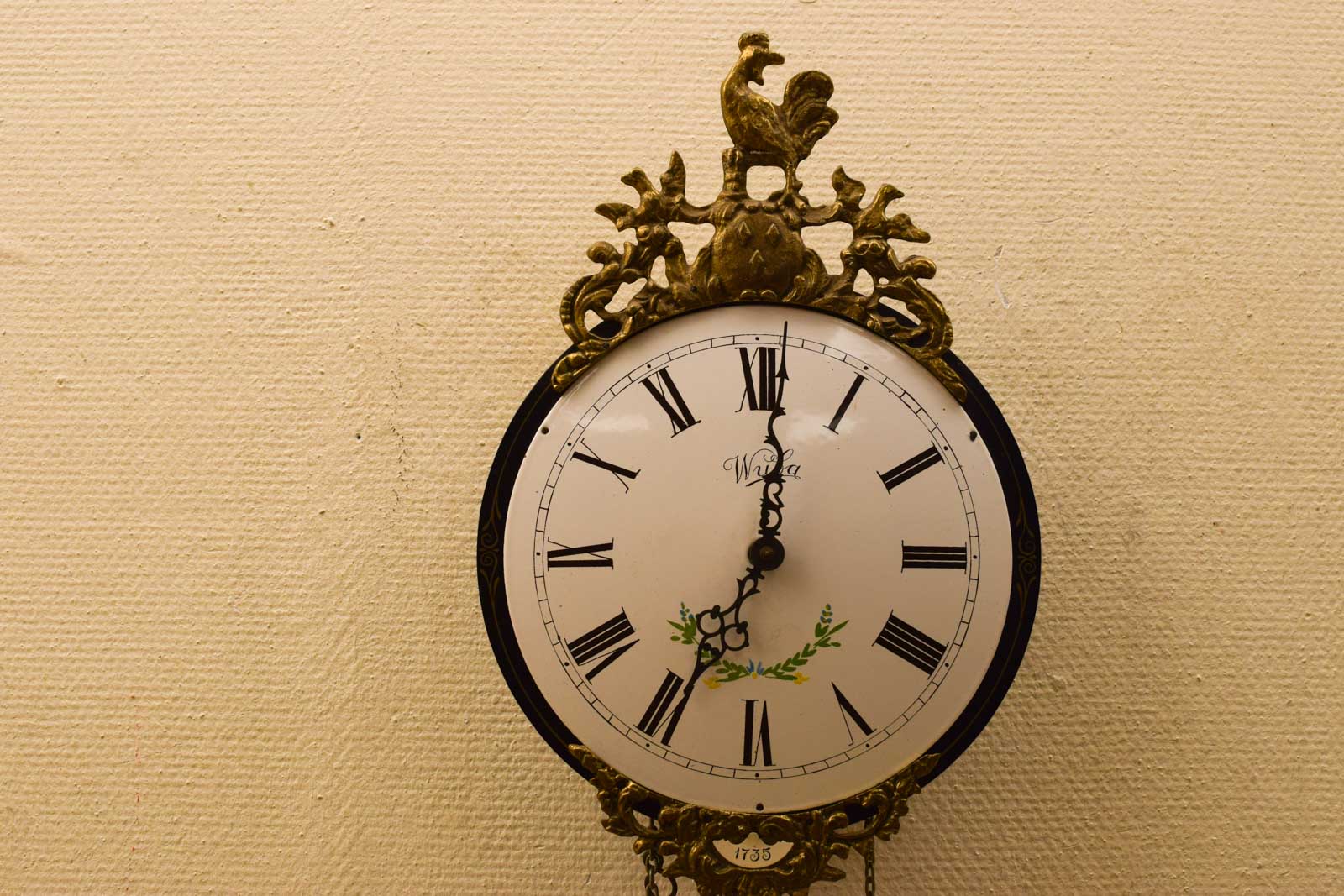 Alternative view of Wuba Wandklok 50175