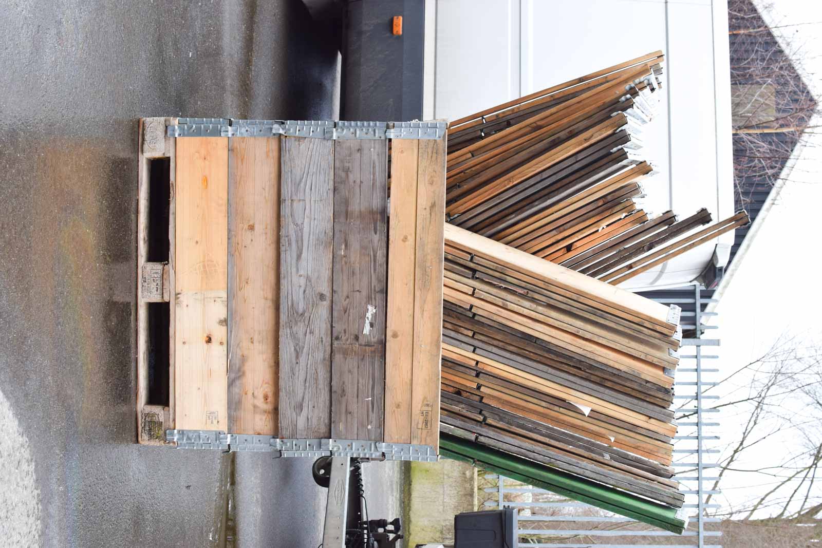 Pallet Opzetrand gebruikt  50237